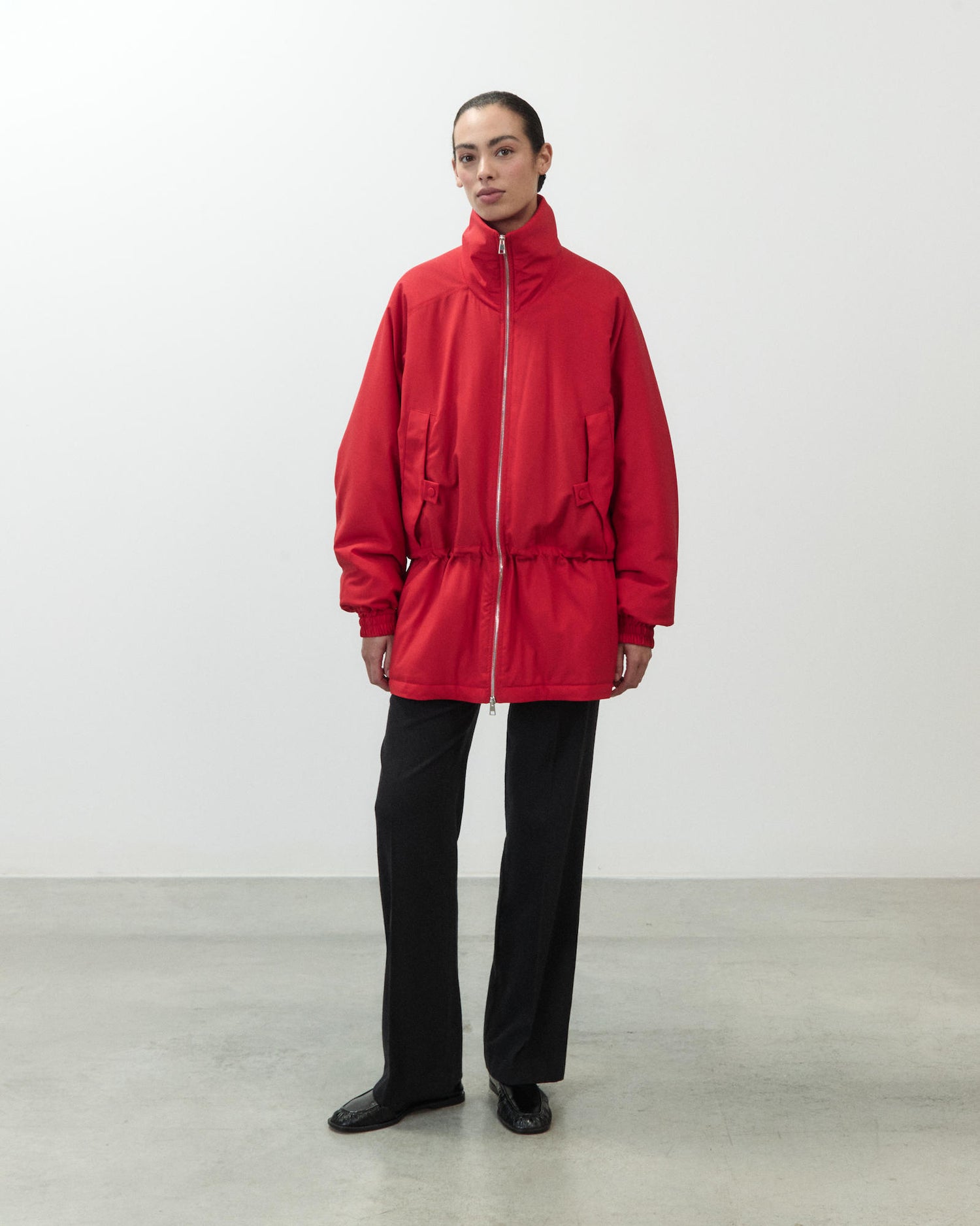 QUILTED WOOL JACKET