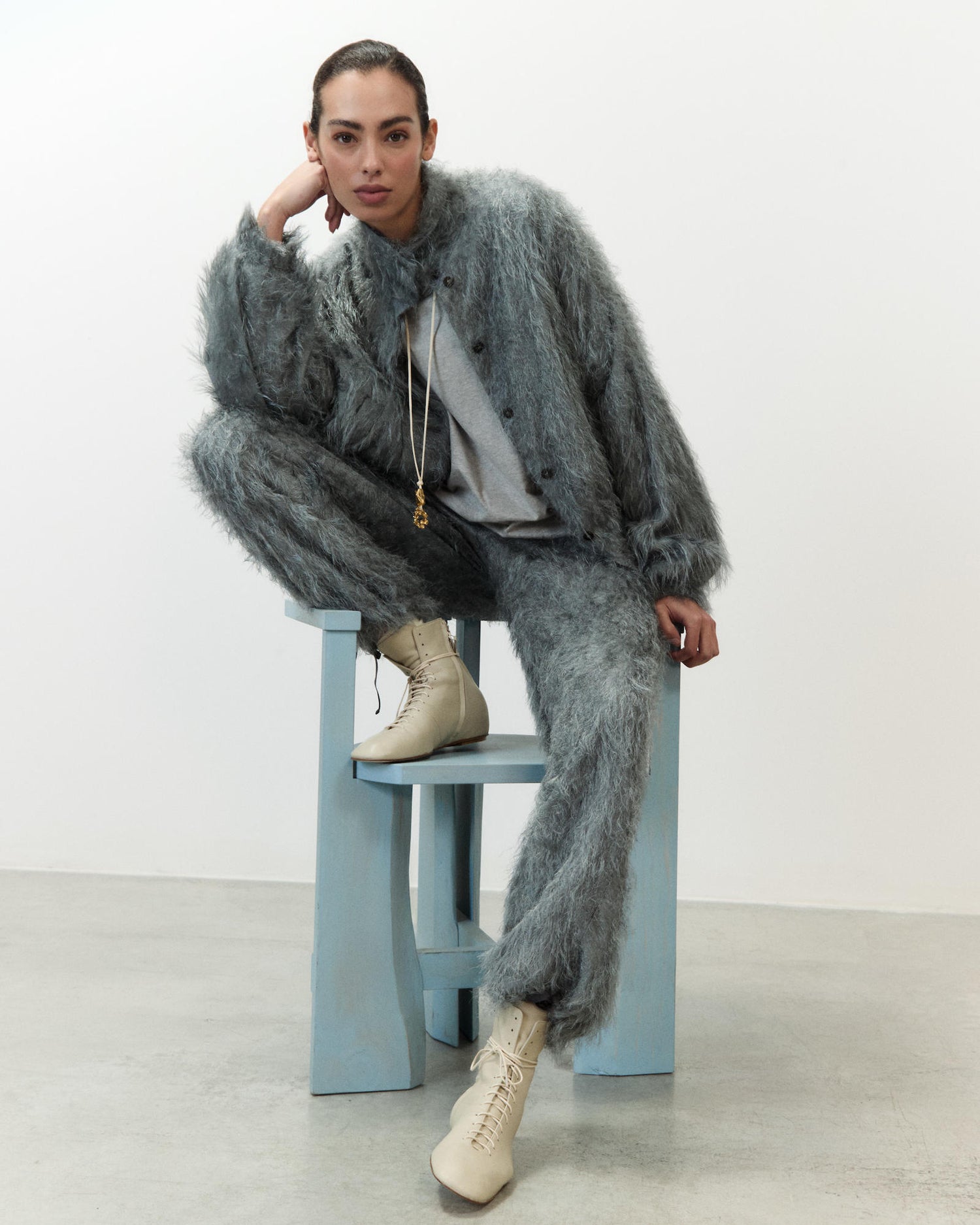 FRINGED BOMBER JACKET