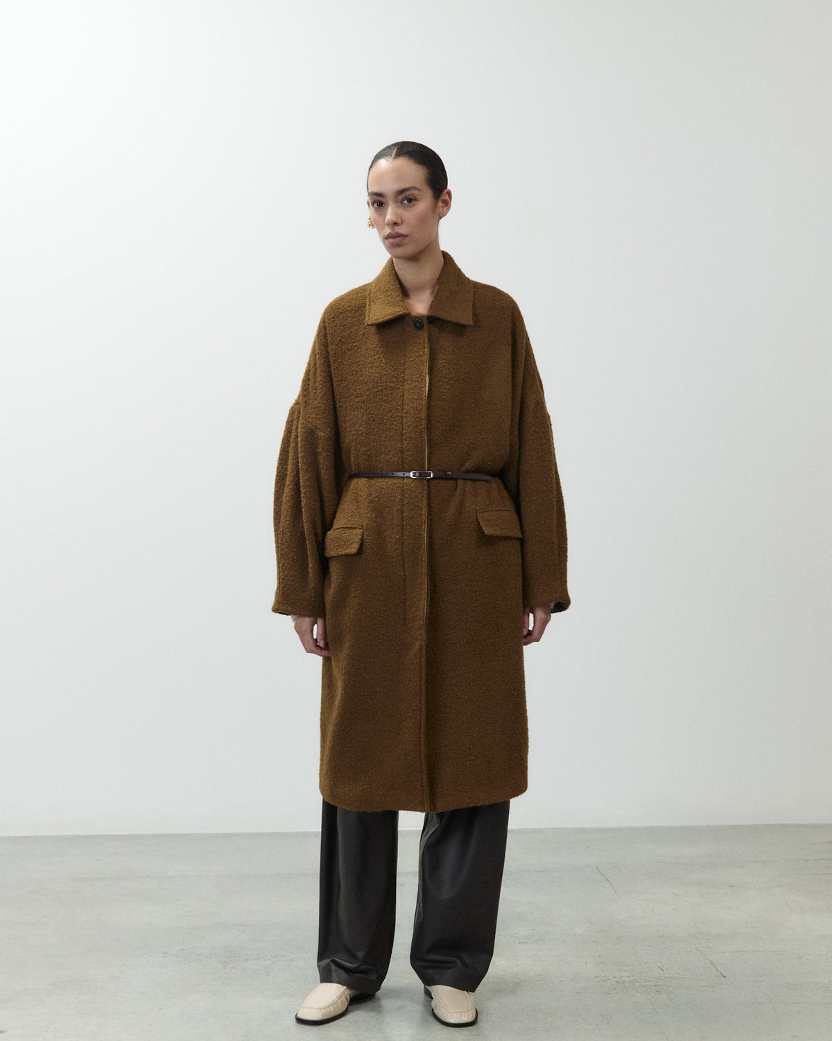BOUCLÉ COAT