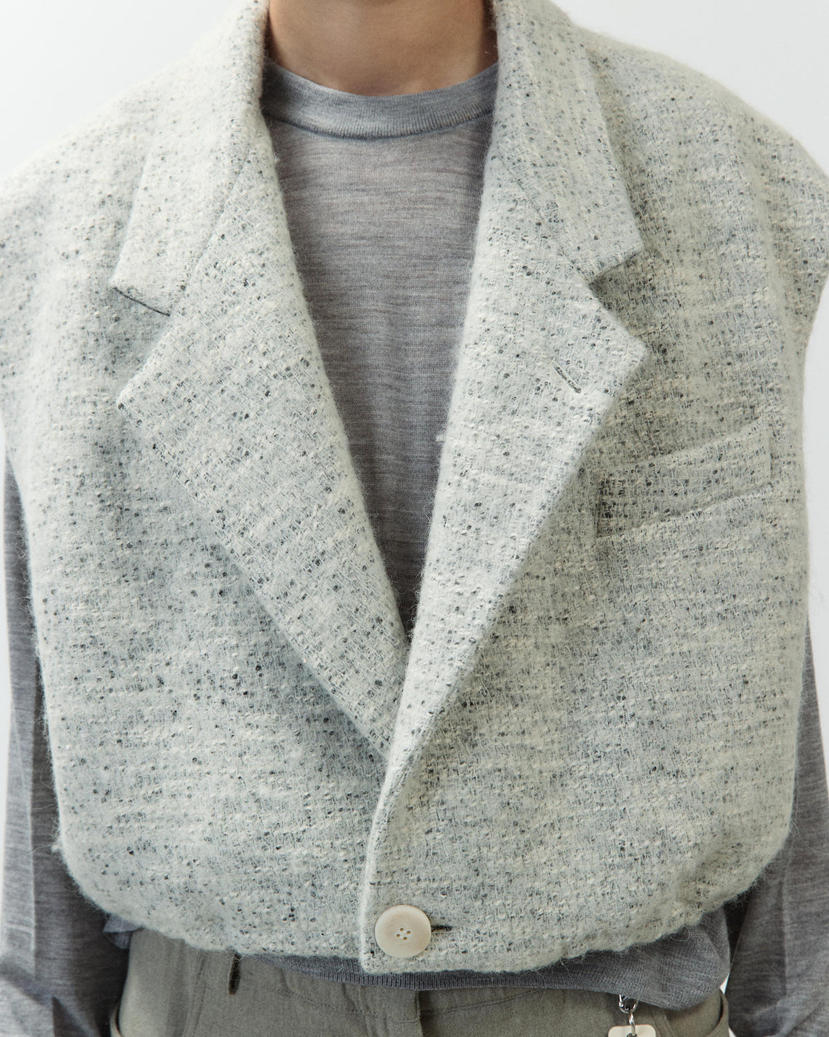 SHORT BOUCLÉ VEST