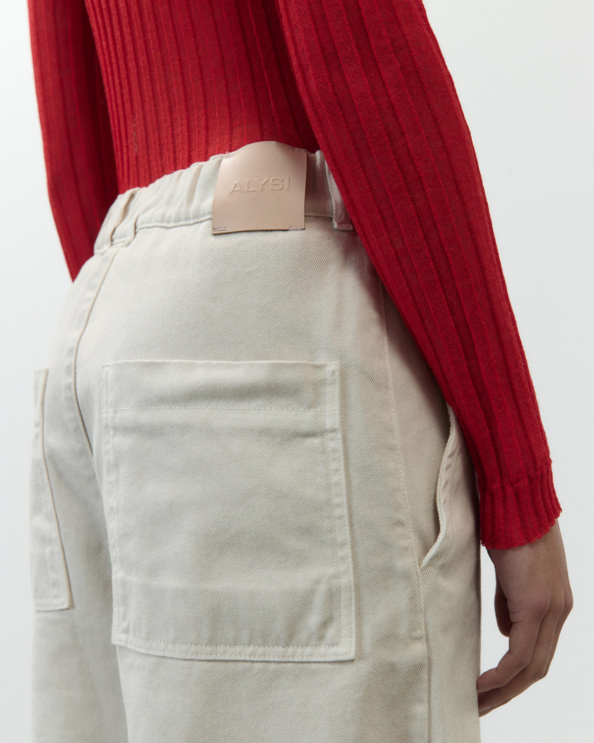 BARREL TROUSERS IN COTTON