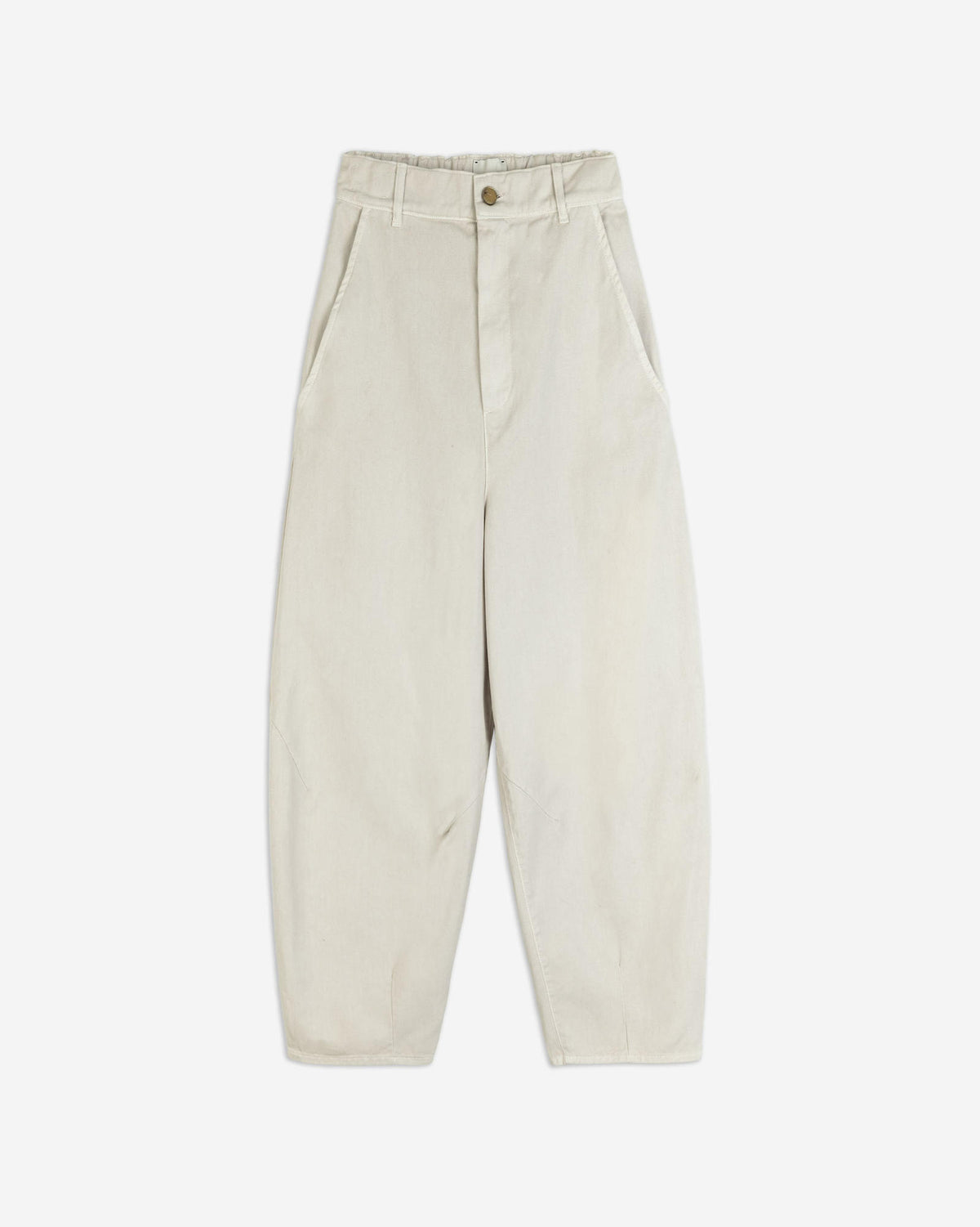BARREL TROUSERS IN COTTON
