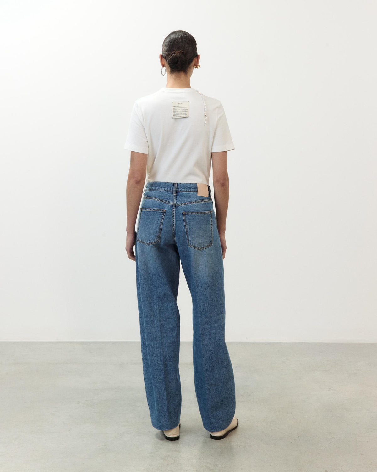 DENIM TROUSERS