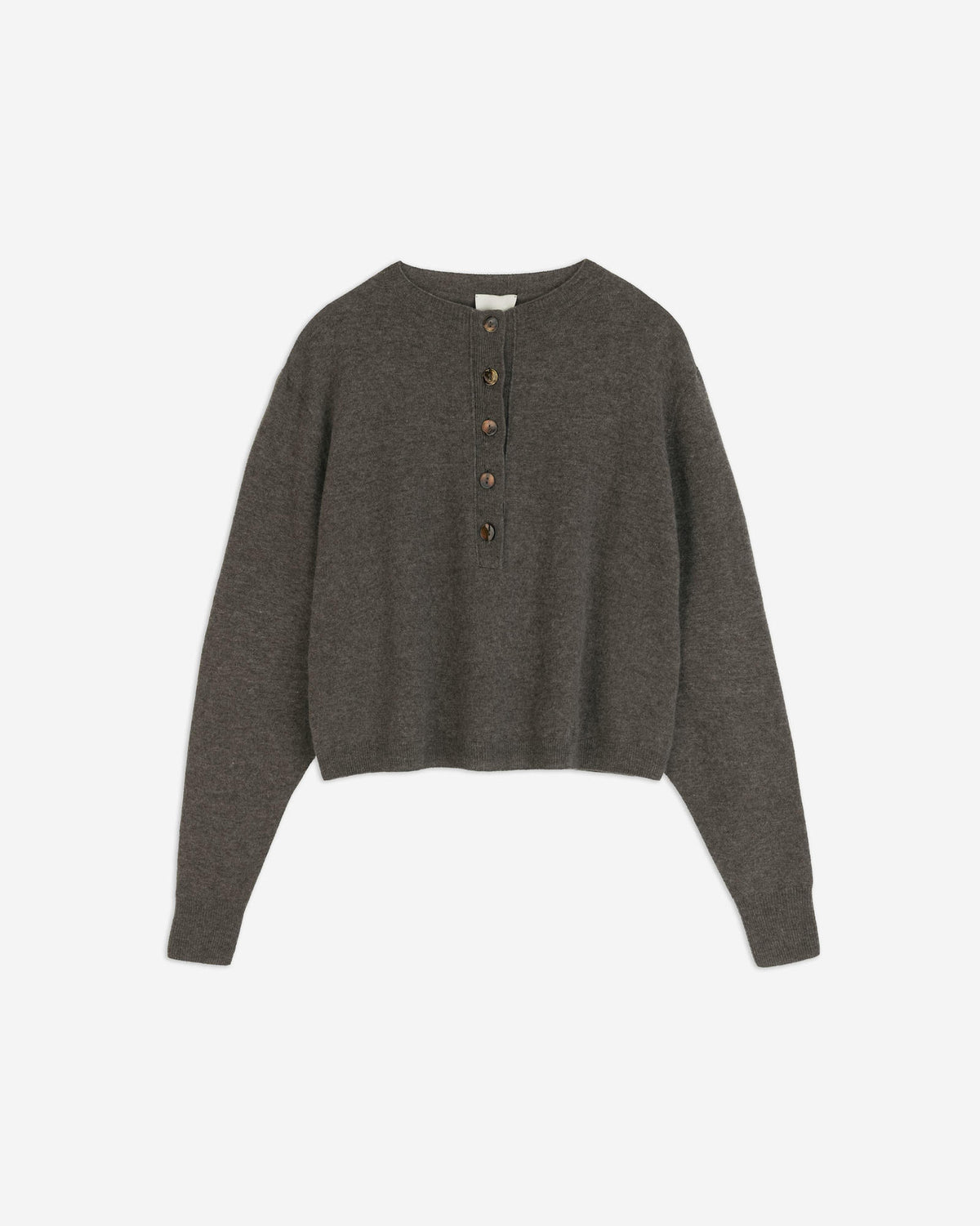 CASHMERE GRANDAD SHIRT