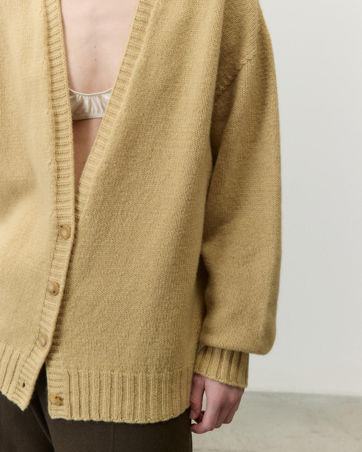 CARDIGAN IN LANA OVERSIZE