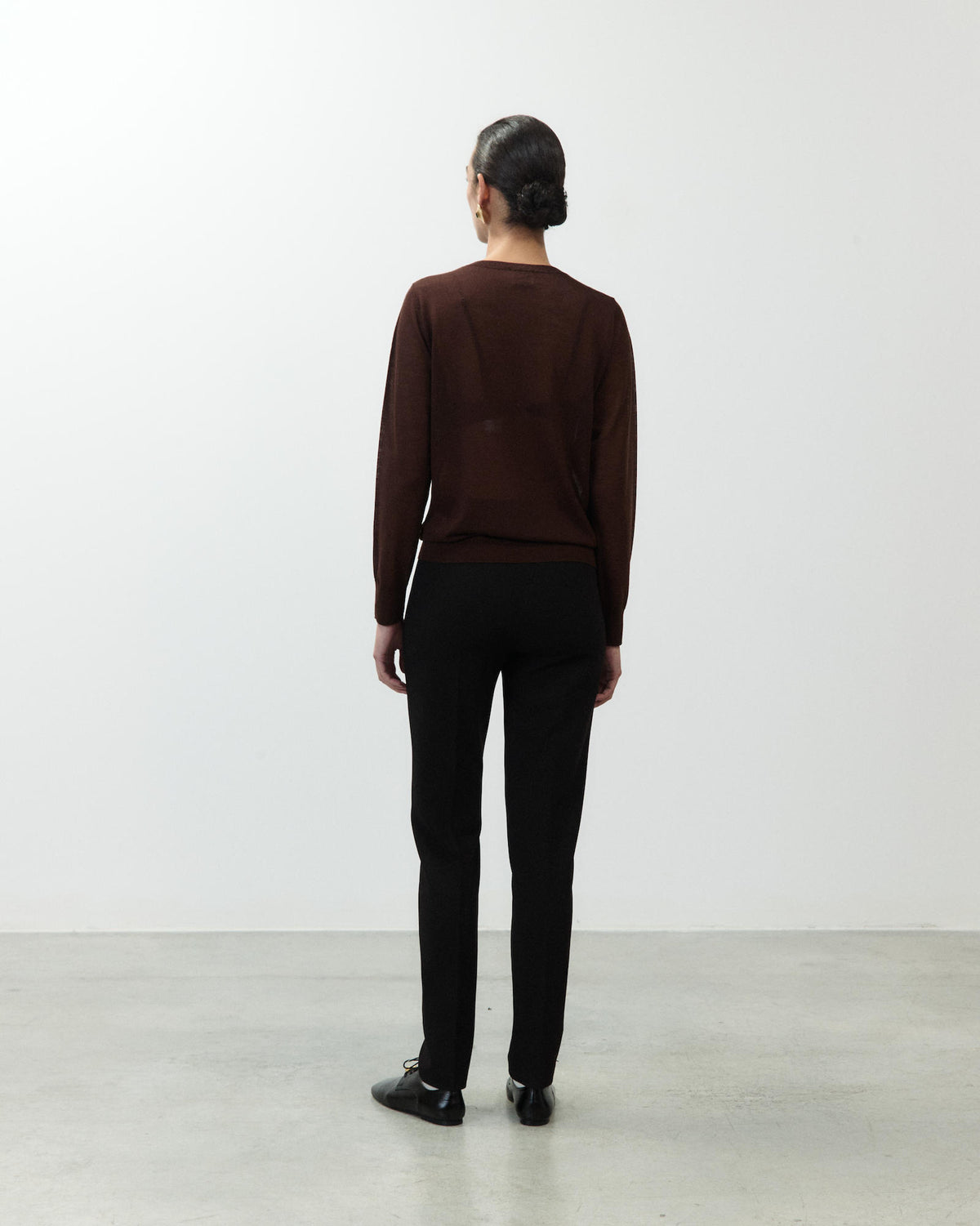 V-NECK SWEATER LIGHT WOOL