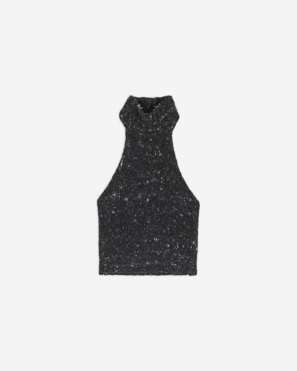 TOP IN MAGLIA MÉLANGE