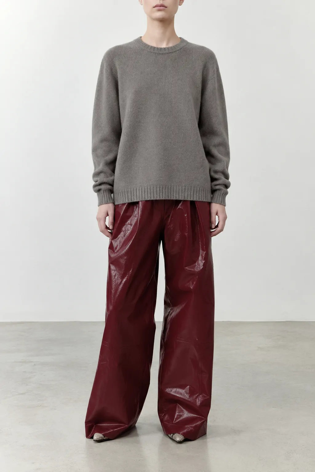 PULLOVER GIROCOLLO CACHEMIRE