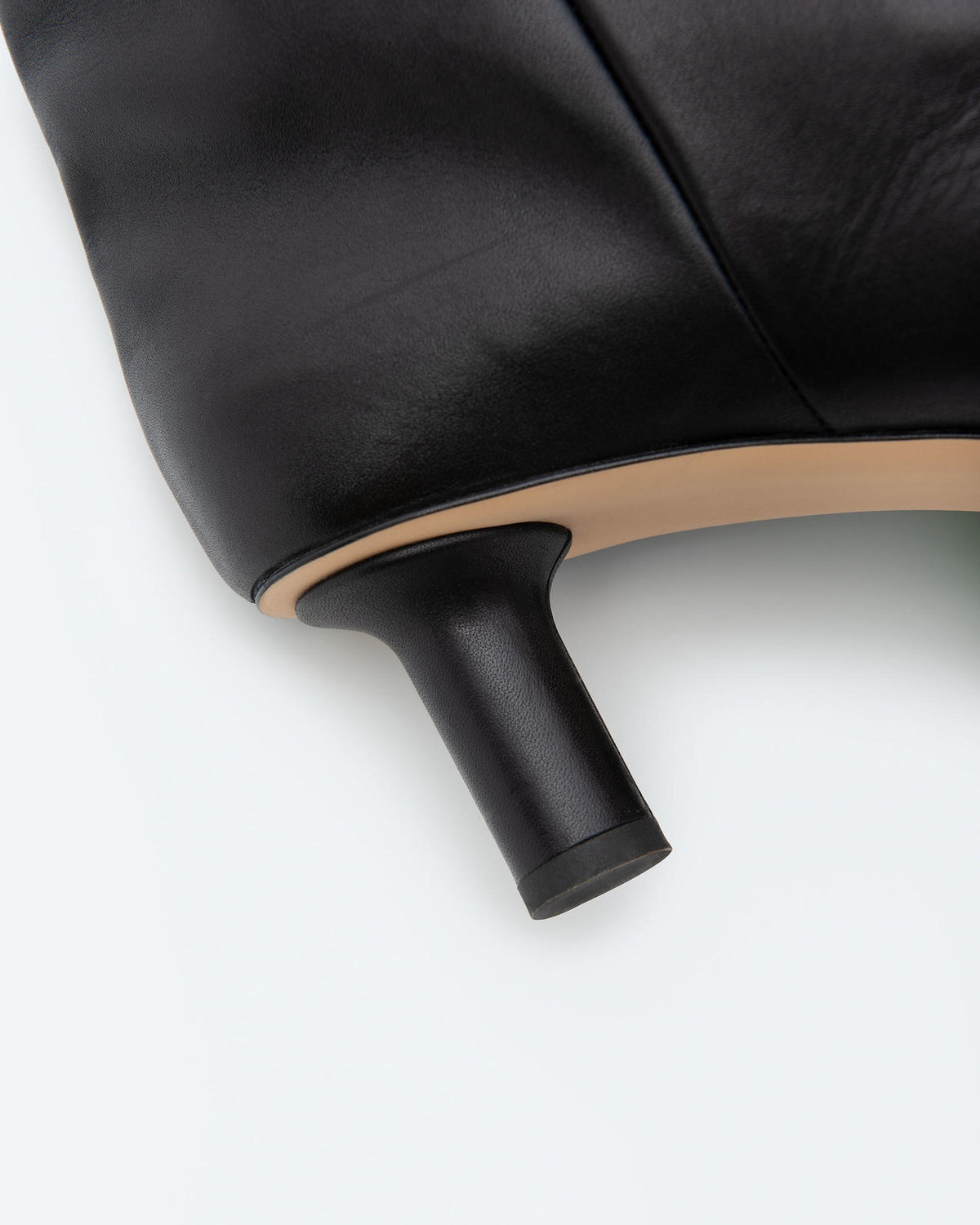 GENUINE LEATHER HEELED BOOT