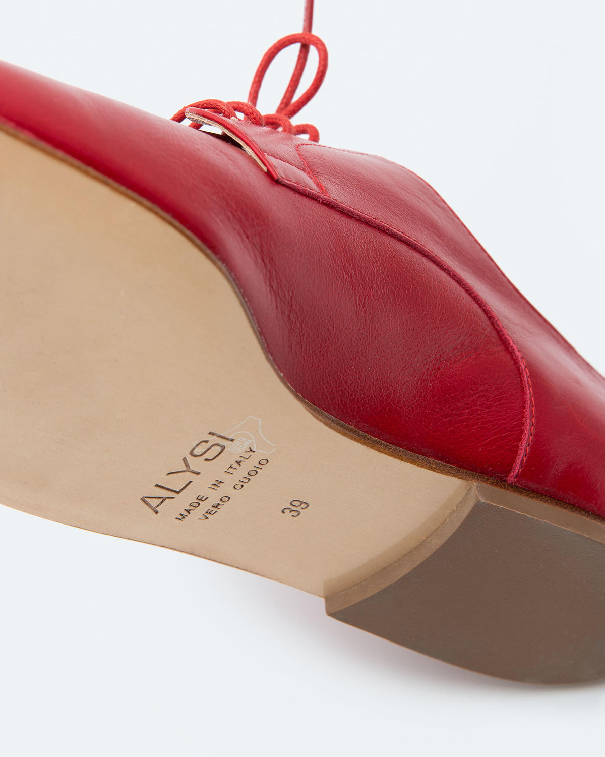 LEATHER DERBY SHOE