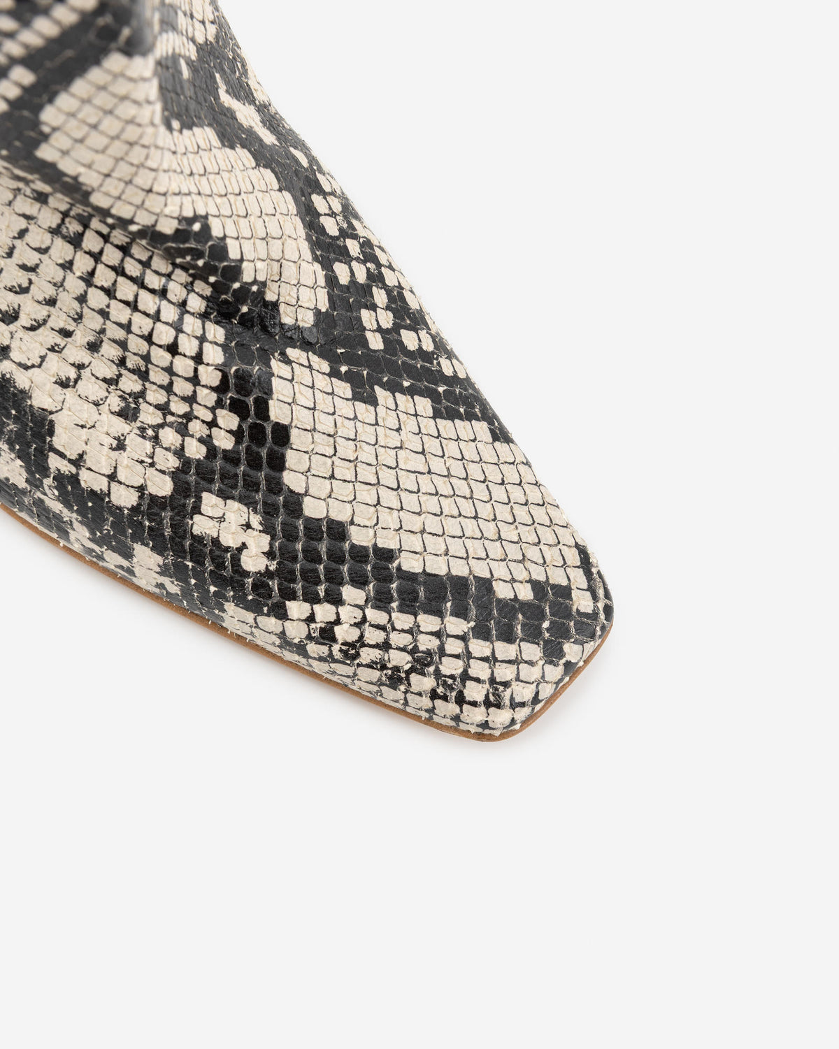PYTHON PRINT HEELED BOOT