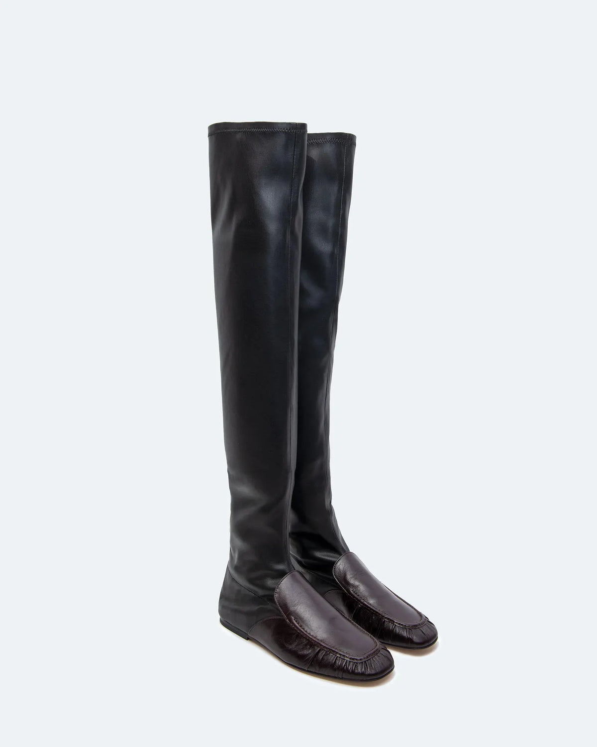 LOAFER KNEE BOOT