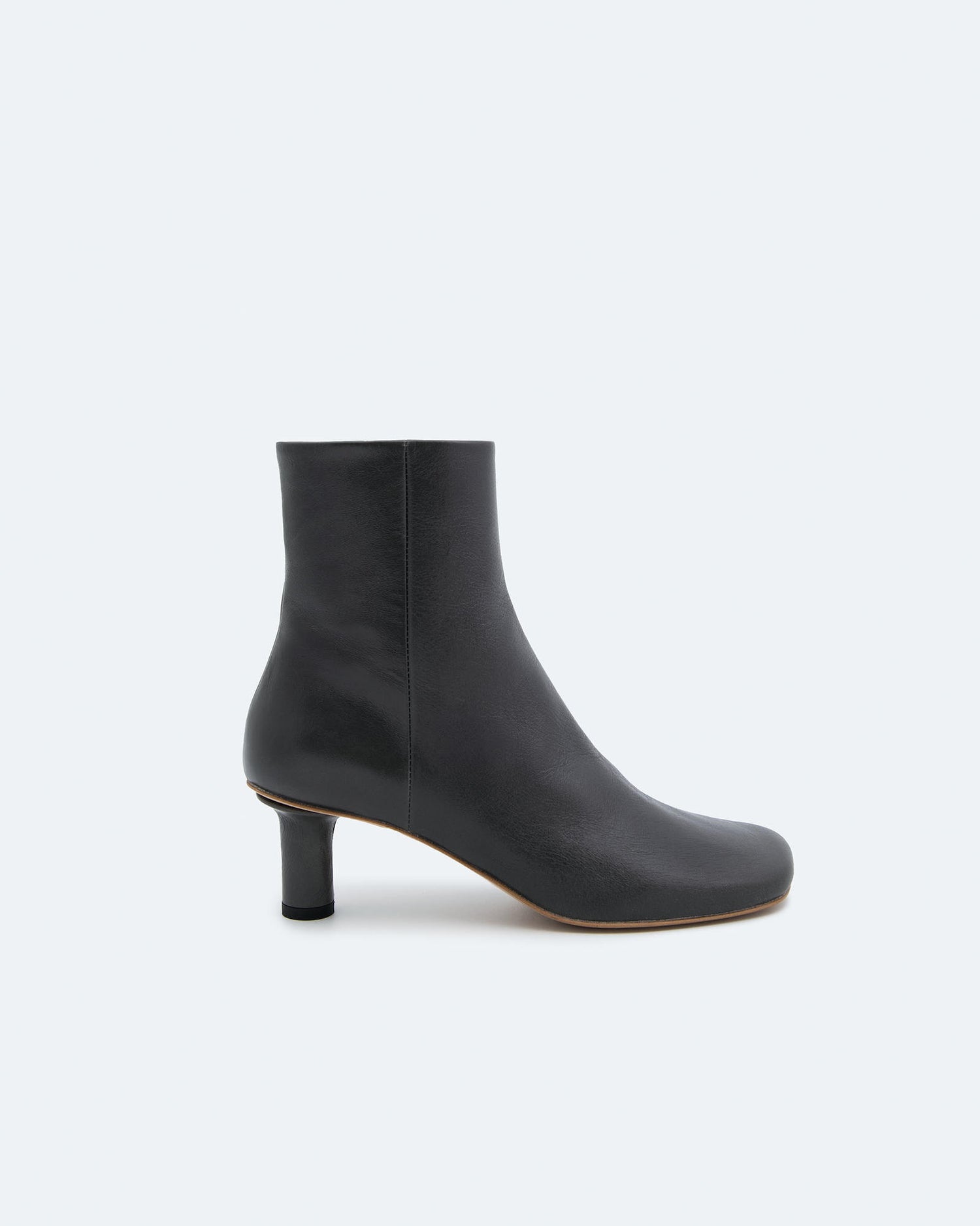 STIVALETTO ALLA CAVIGLIA IN PELLE