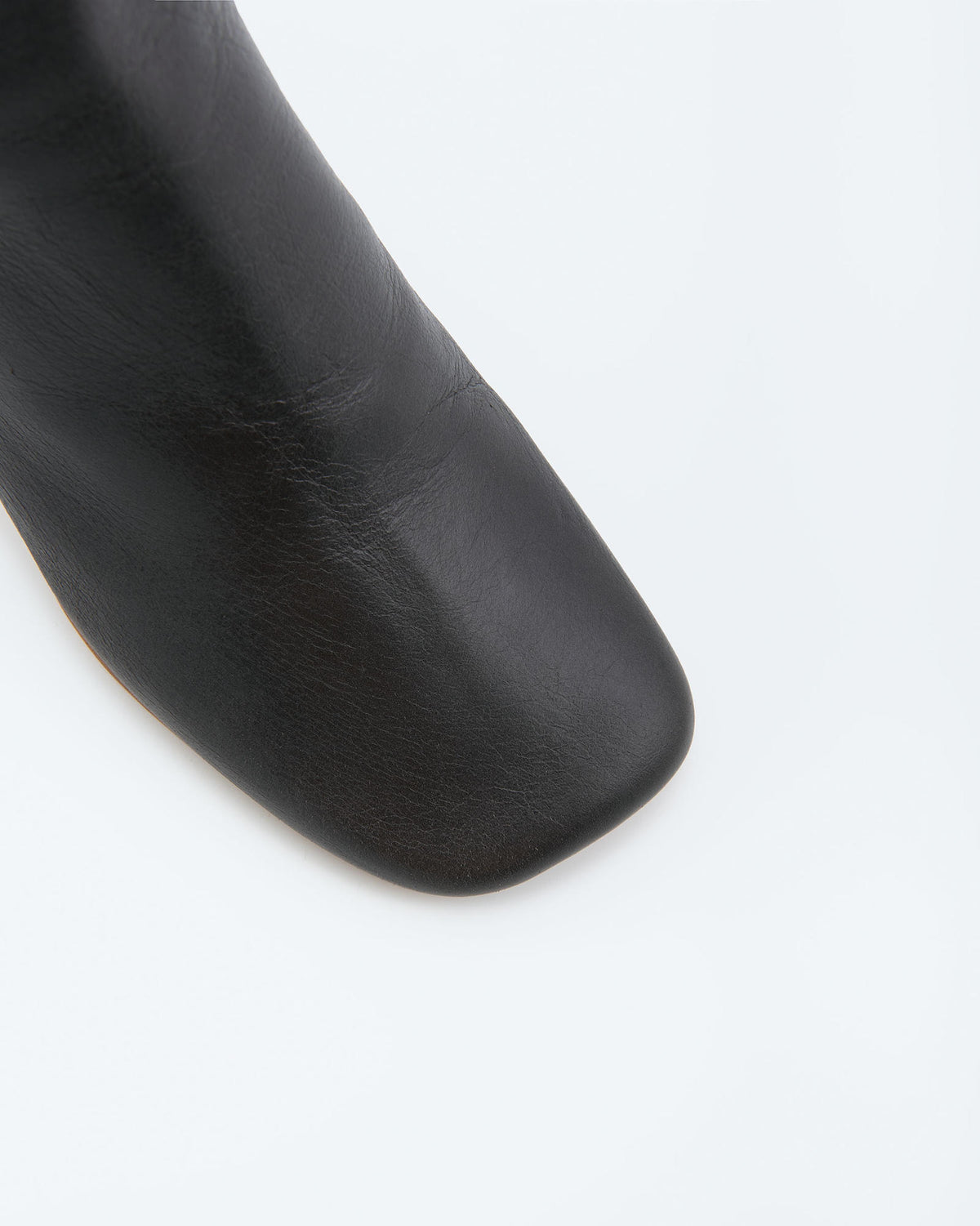 LEATHER ANKLE BOOT
