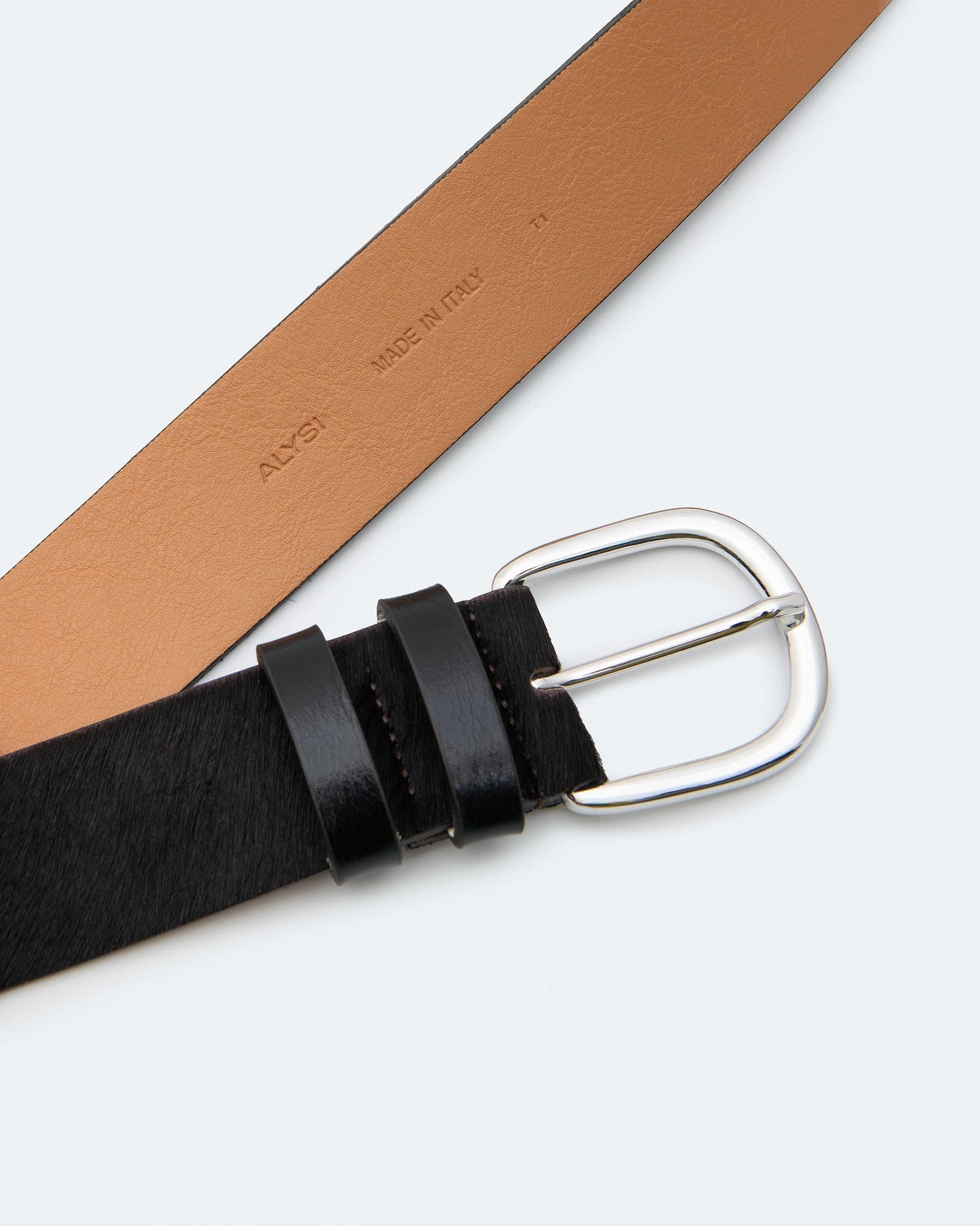 PONY SKIN BELT