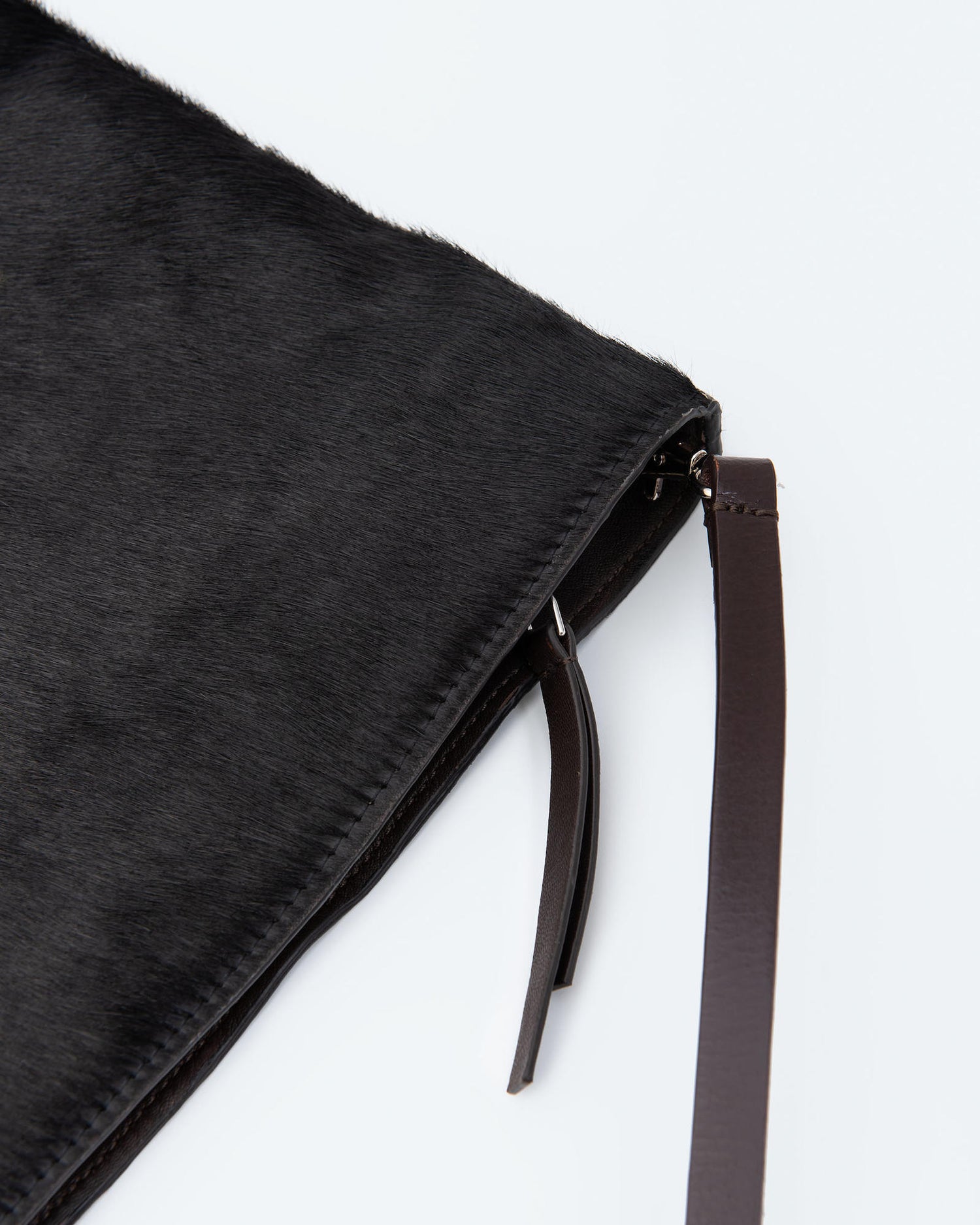 MAXI POUCH IN CAVALLINO