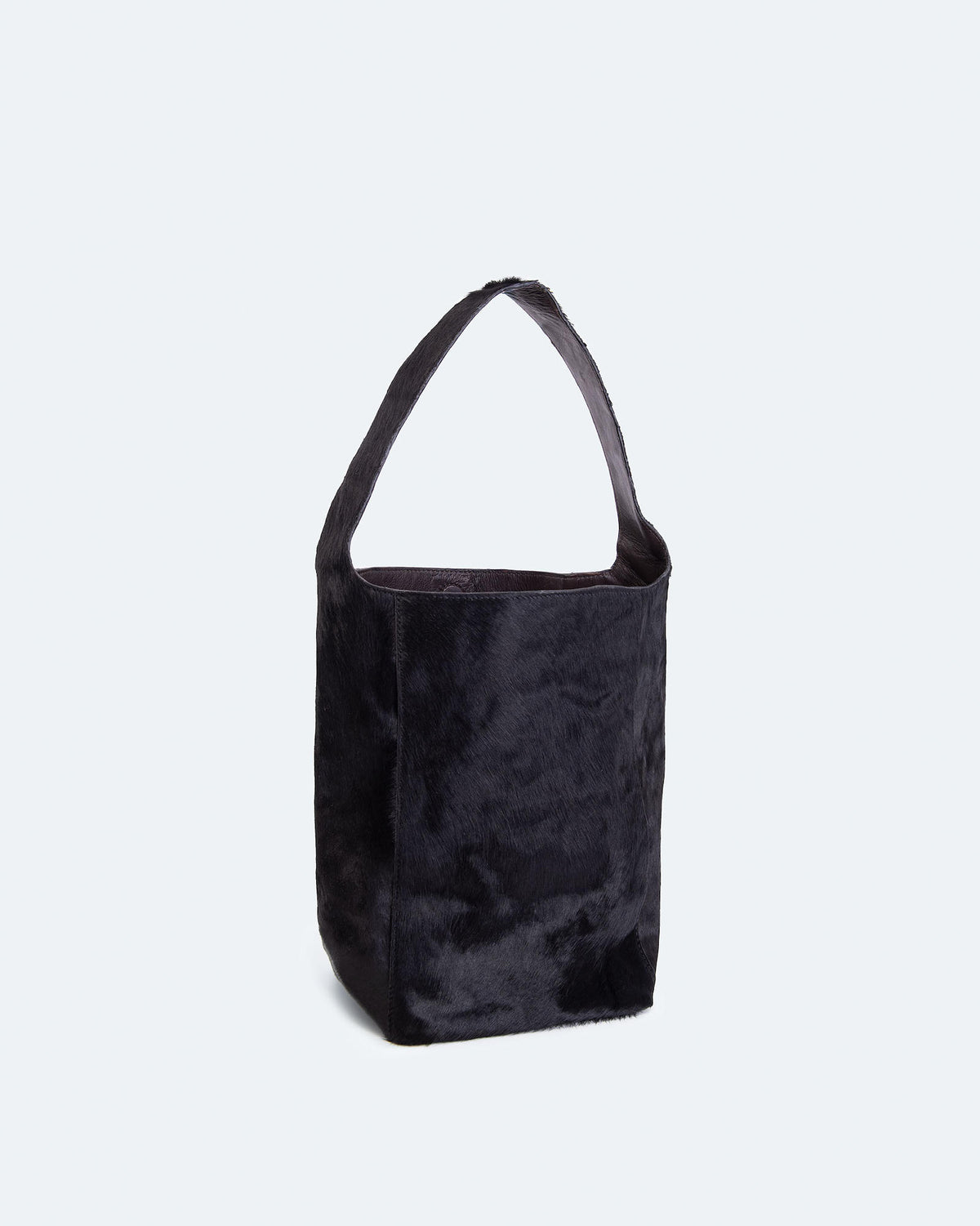 PONY SKIN BUCKET BAG