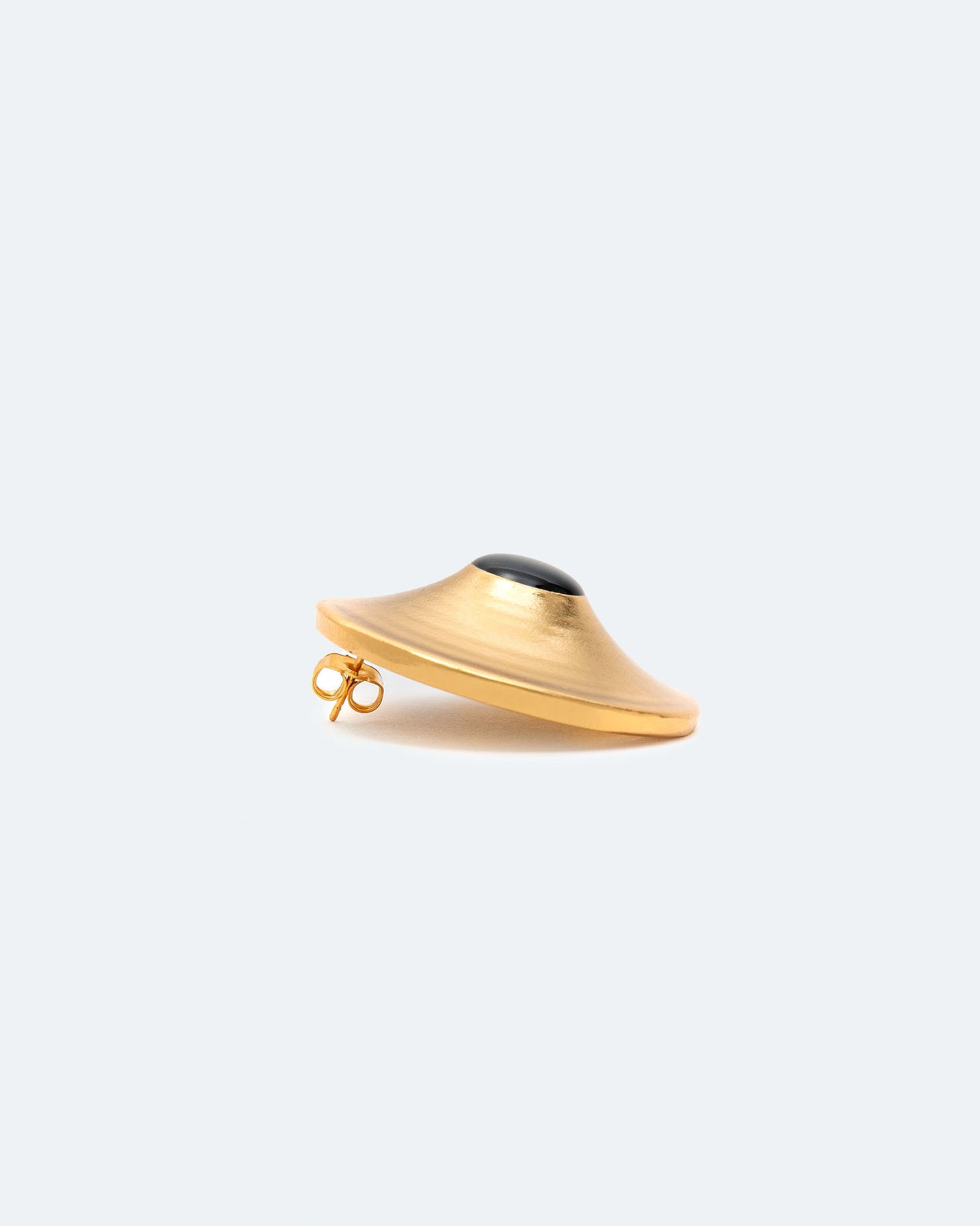 ZAMAK AND ENAMEL EARRING