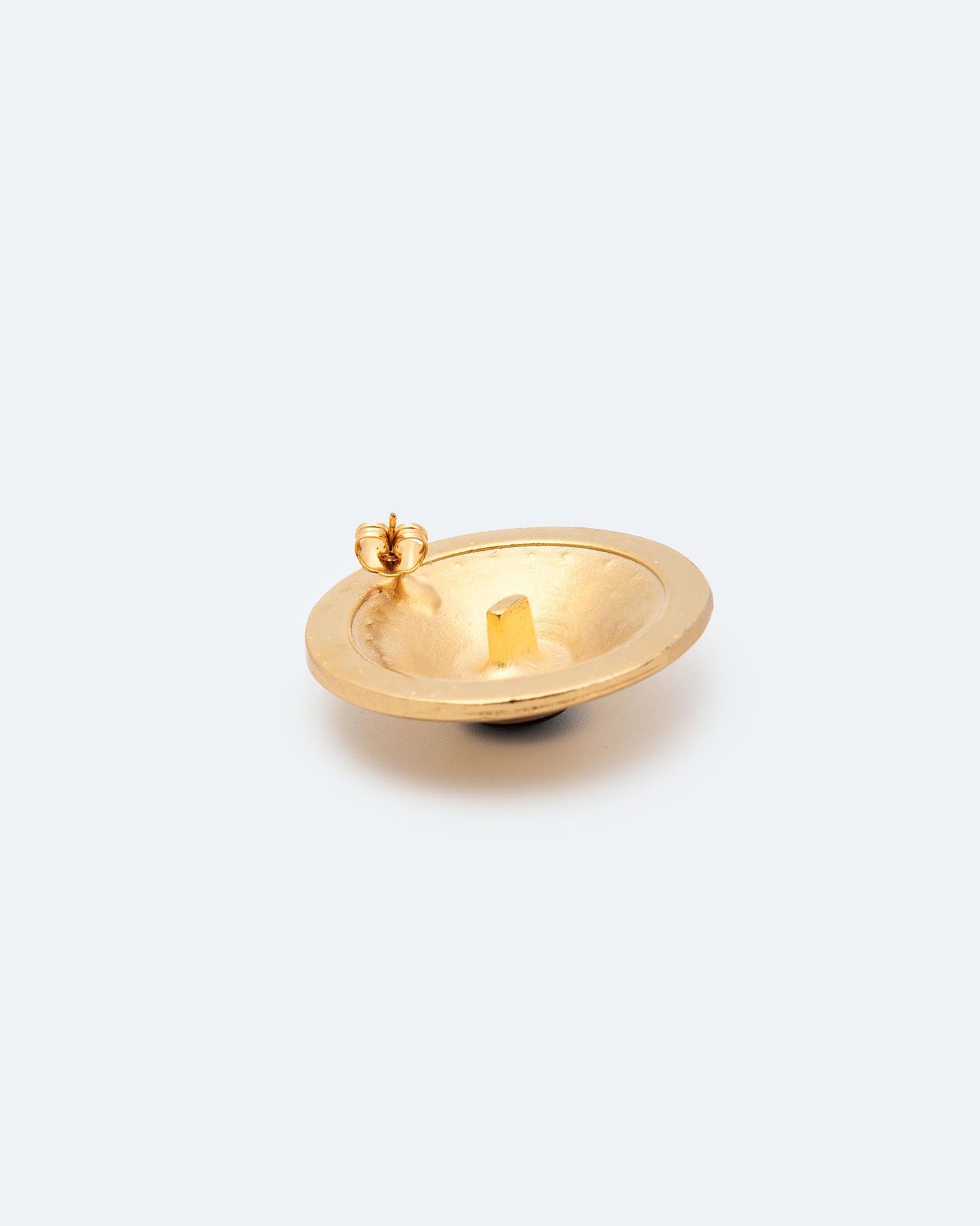 ZAMAK AND ENAMEL EARRING