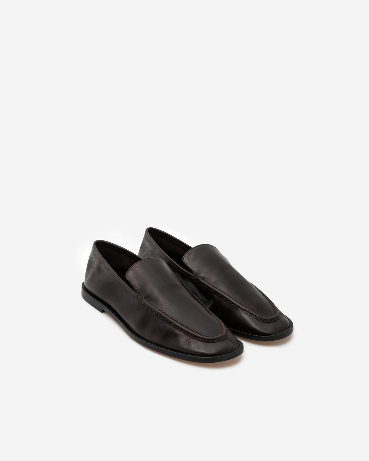 LEATHER LOAFERS