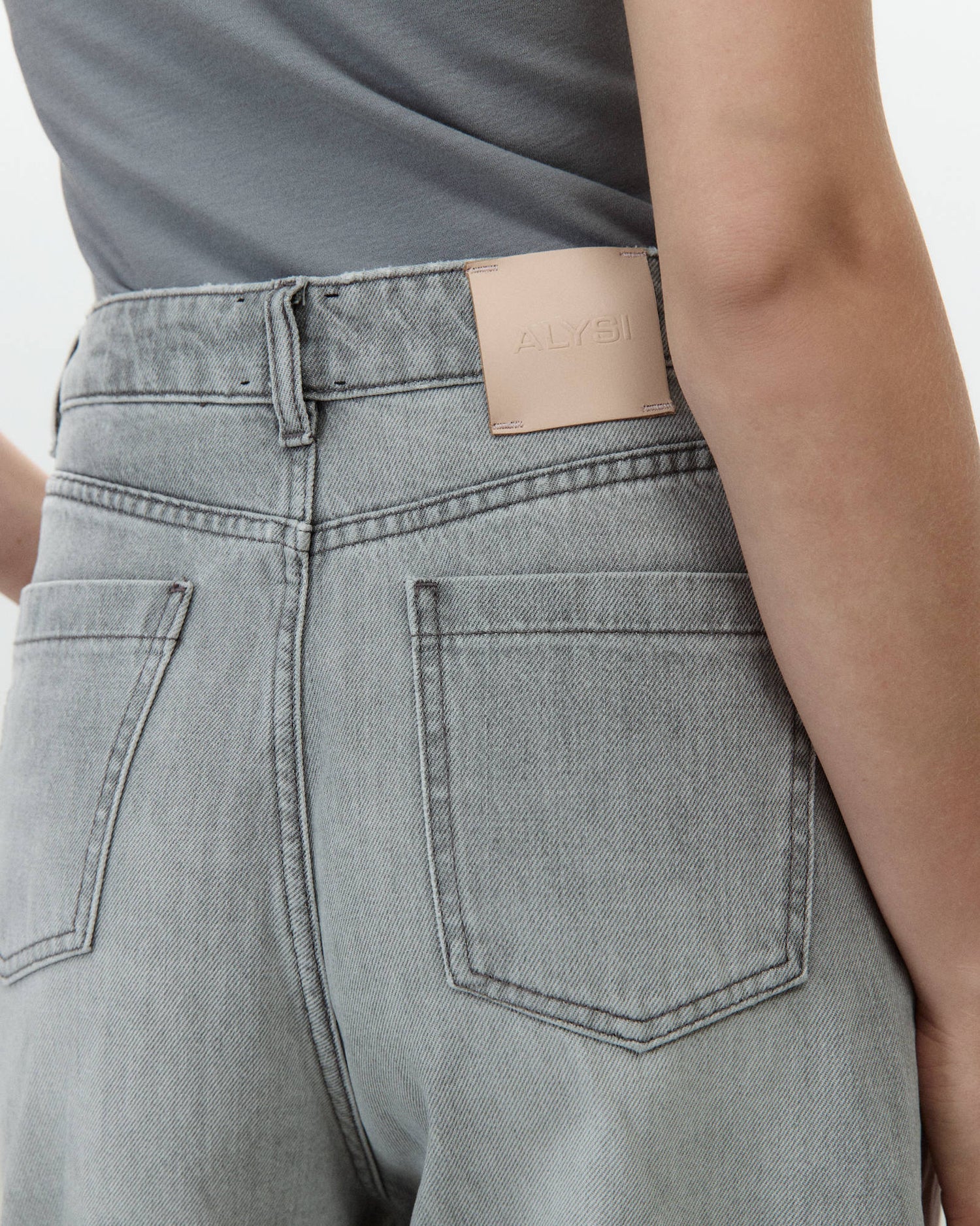 SUPER FLARE DENIM TROUSERS