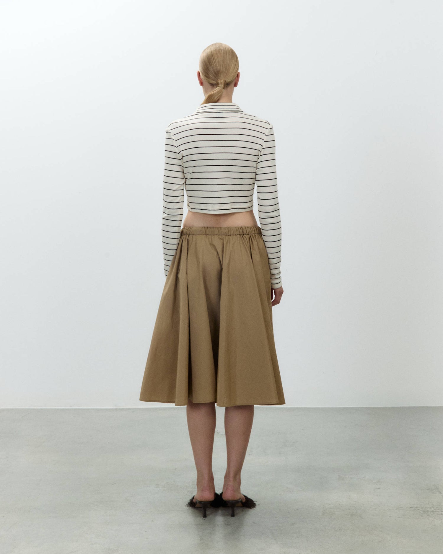 TECHNICAL NYLON SKIRT