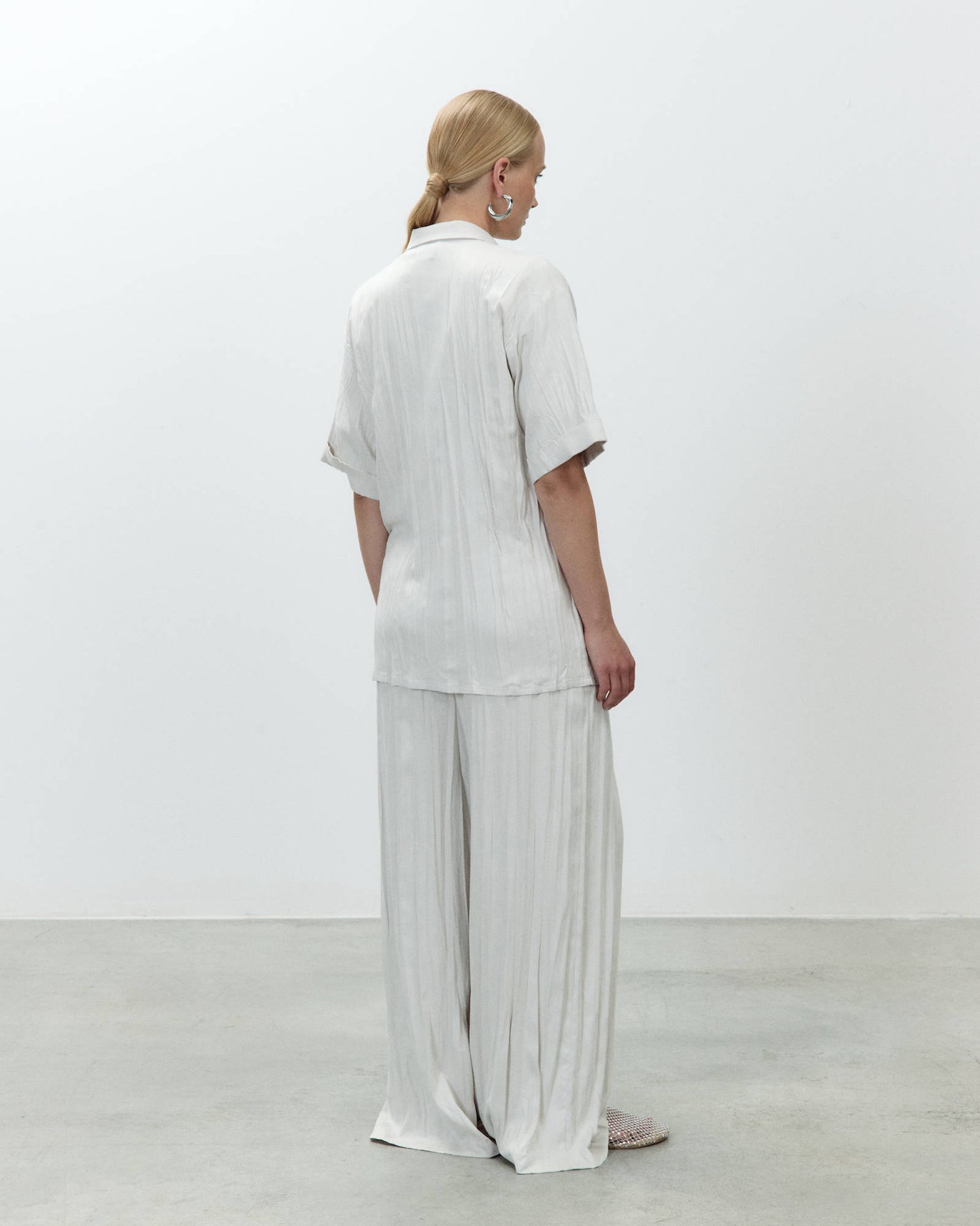 WRINKLED DAINETTO SHIRT