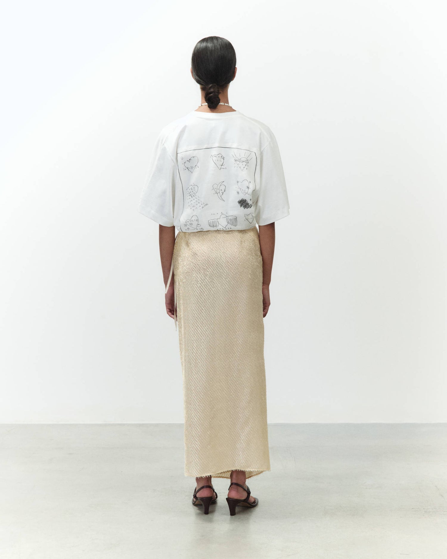 PLUMETIS WRAP SKIRT