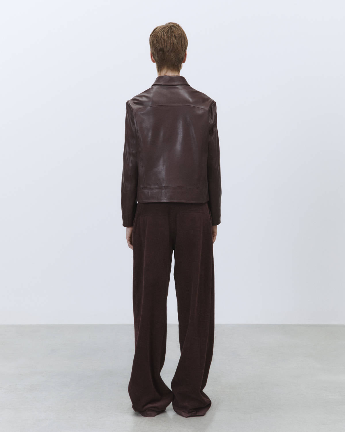 SHORT LEATHER JACKET