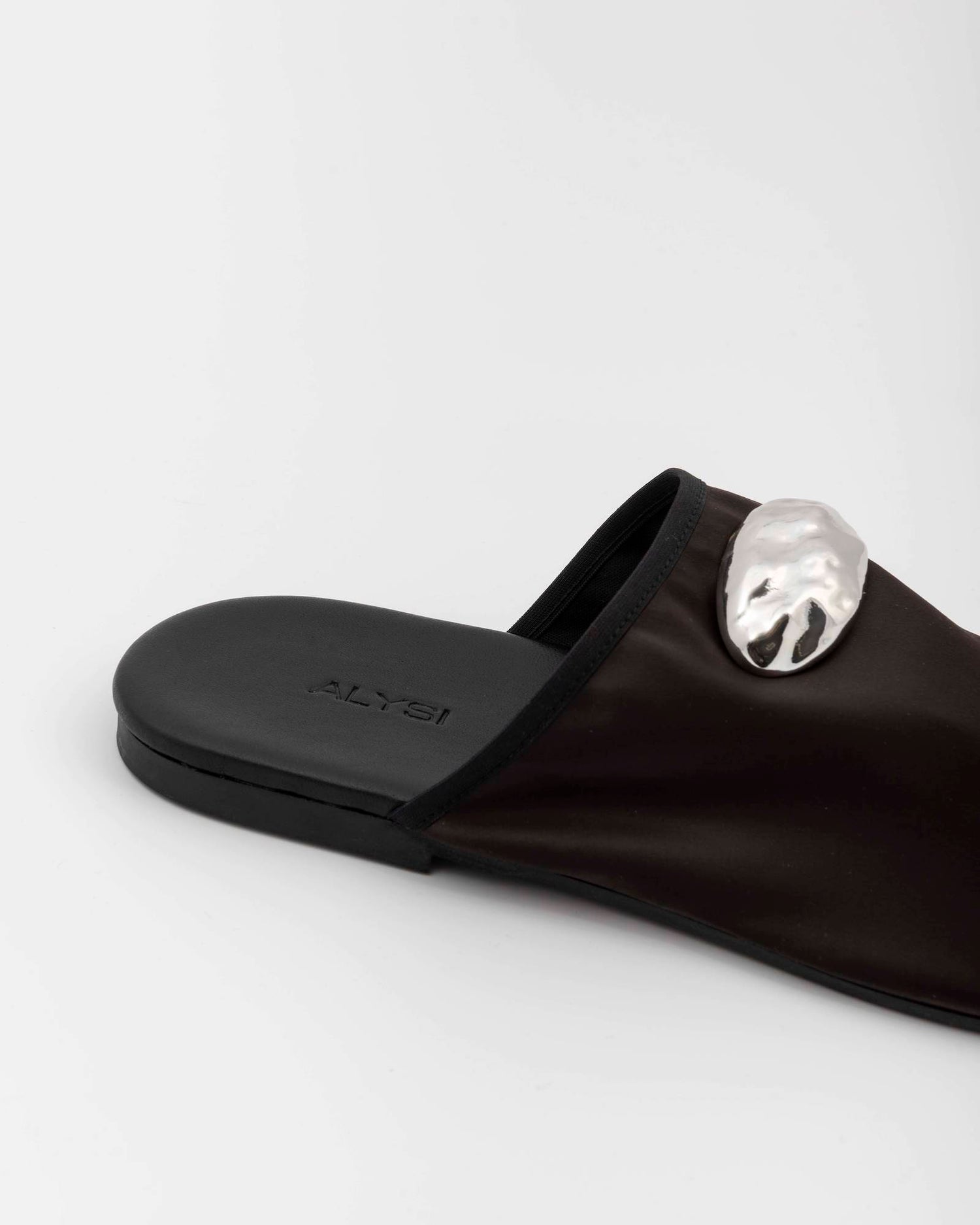 SATIN MULES