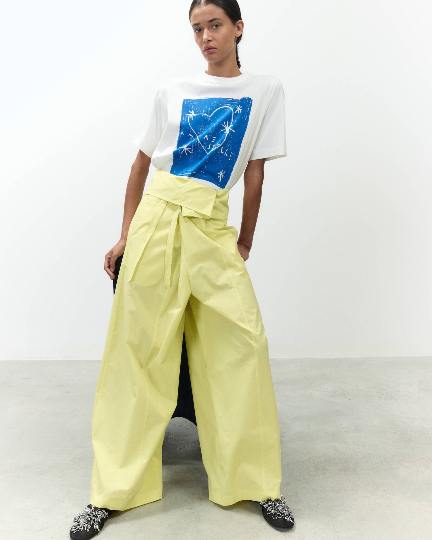 POPLIN BASCHINA TROUSERS
