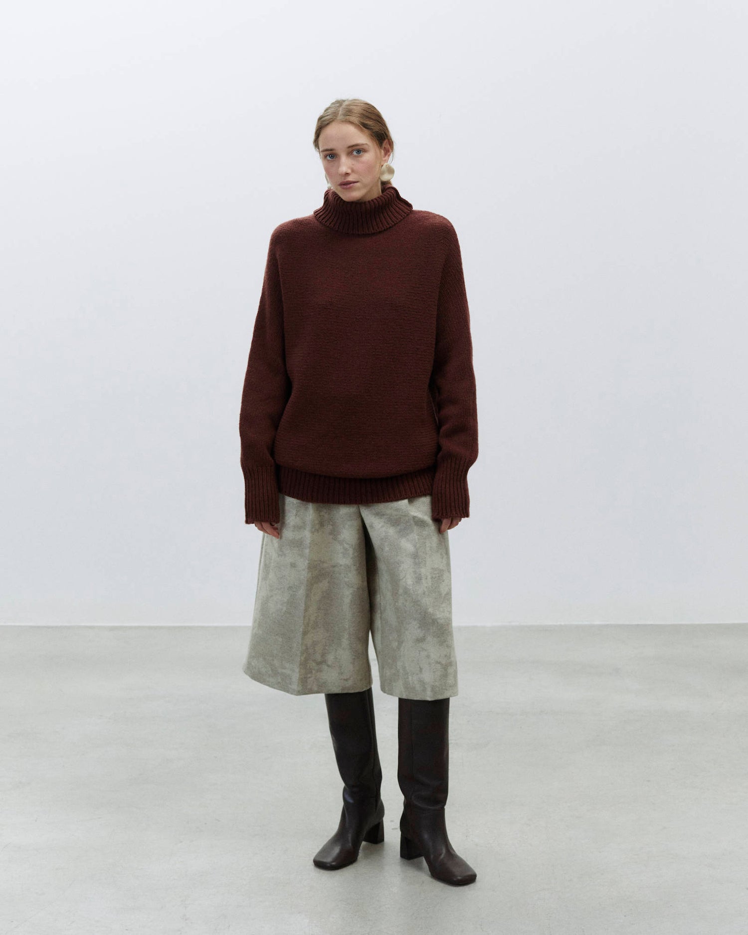 SUPER WOOL RUST SWEATER