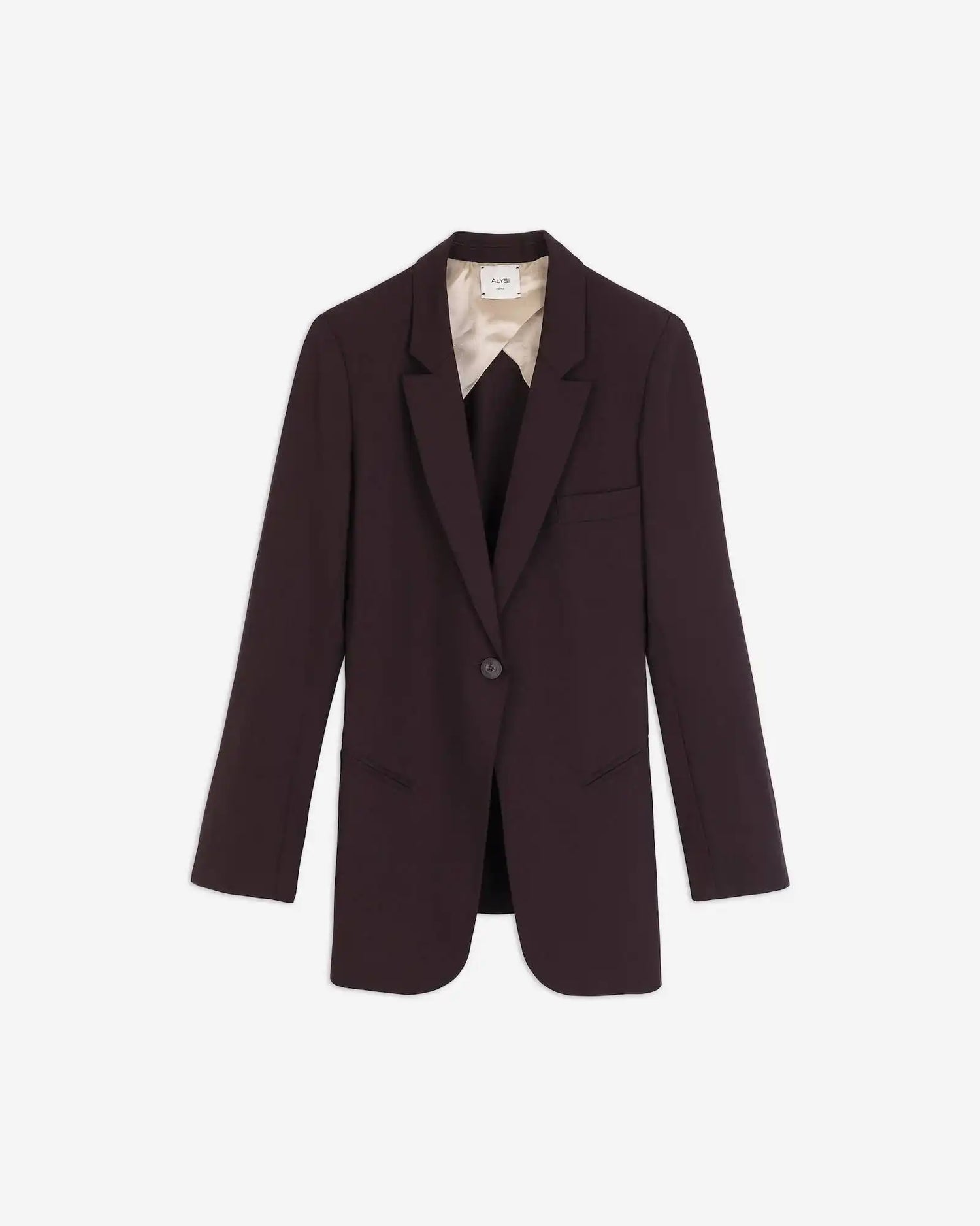 WOOL CANVAS BLAZER