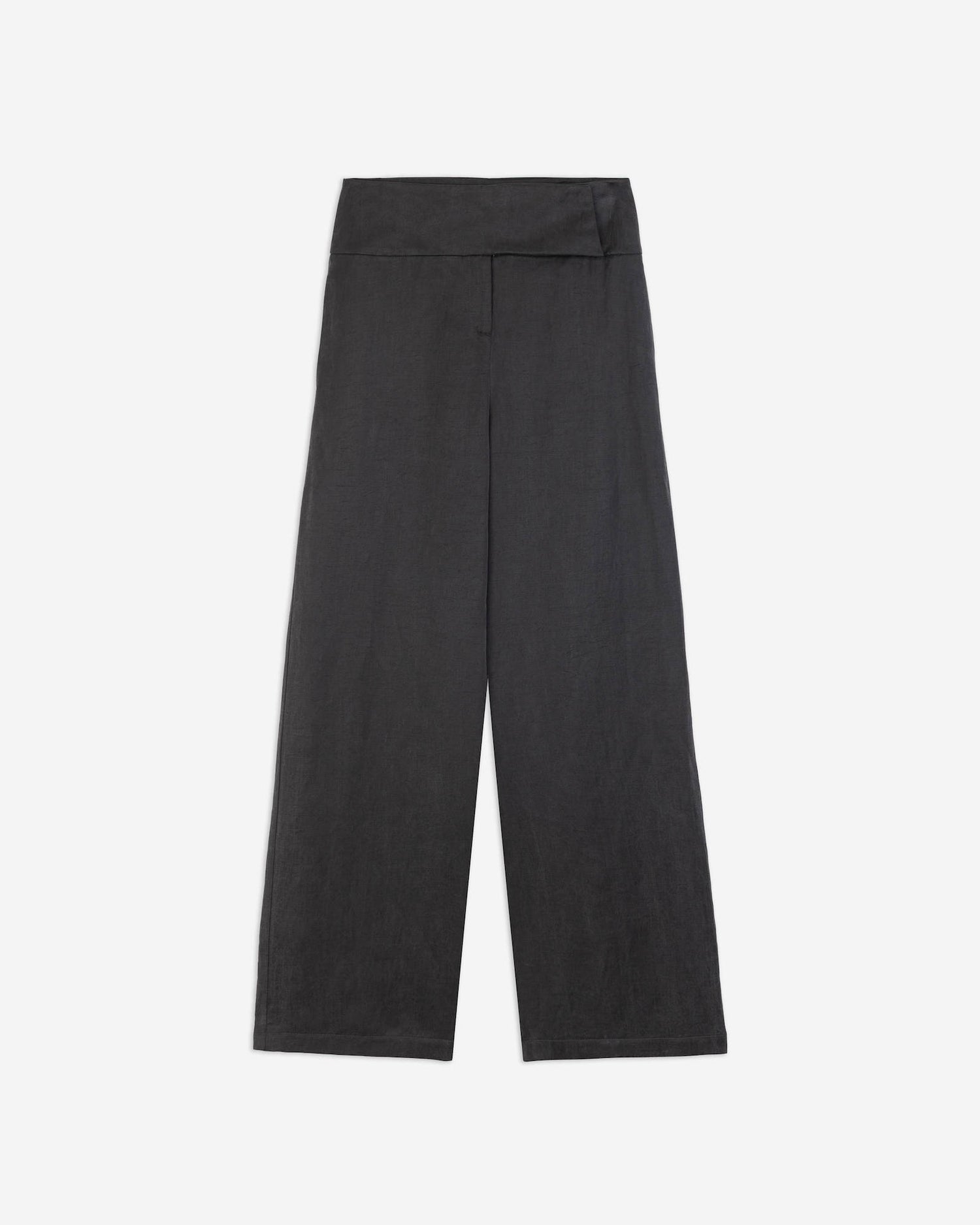 LINEN TROUSERS WITH BASQUE