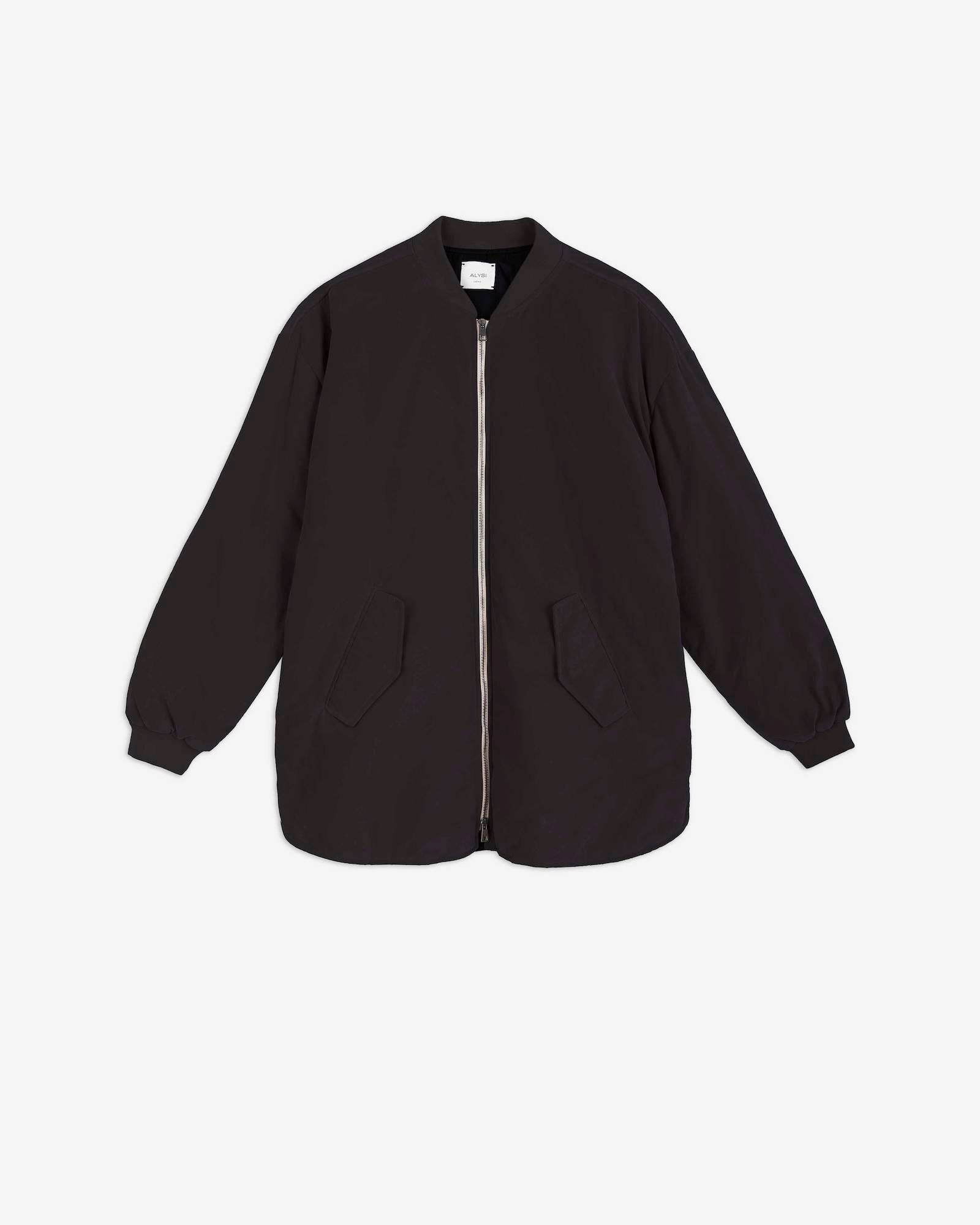 SOFT TOUCH NYLON BOMBER JACKET