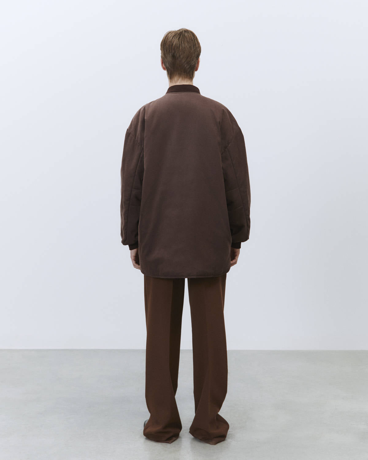 SOFT TOUCH NYLON BOMBER JACKET