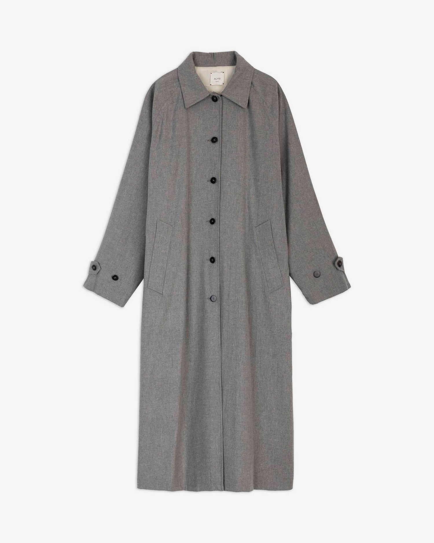 LONG FLANNEL DUST COAT