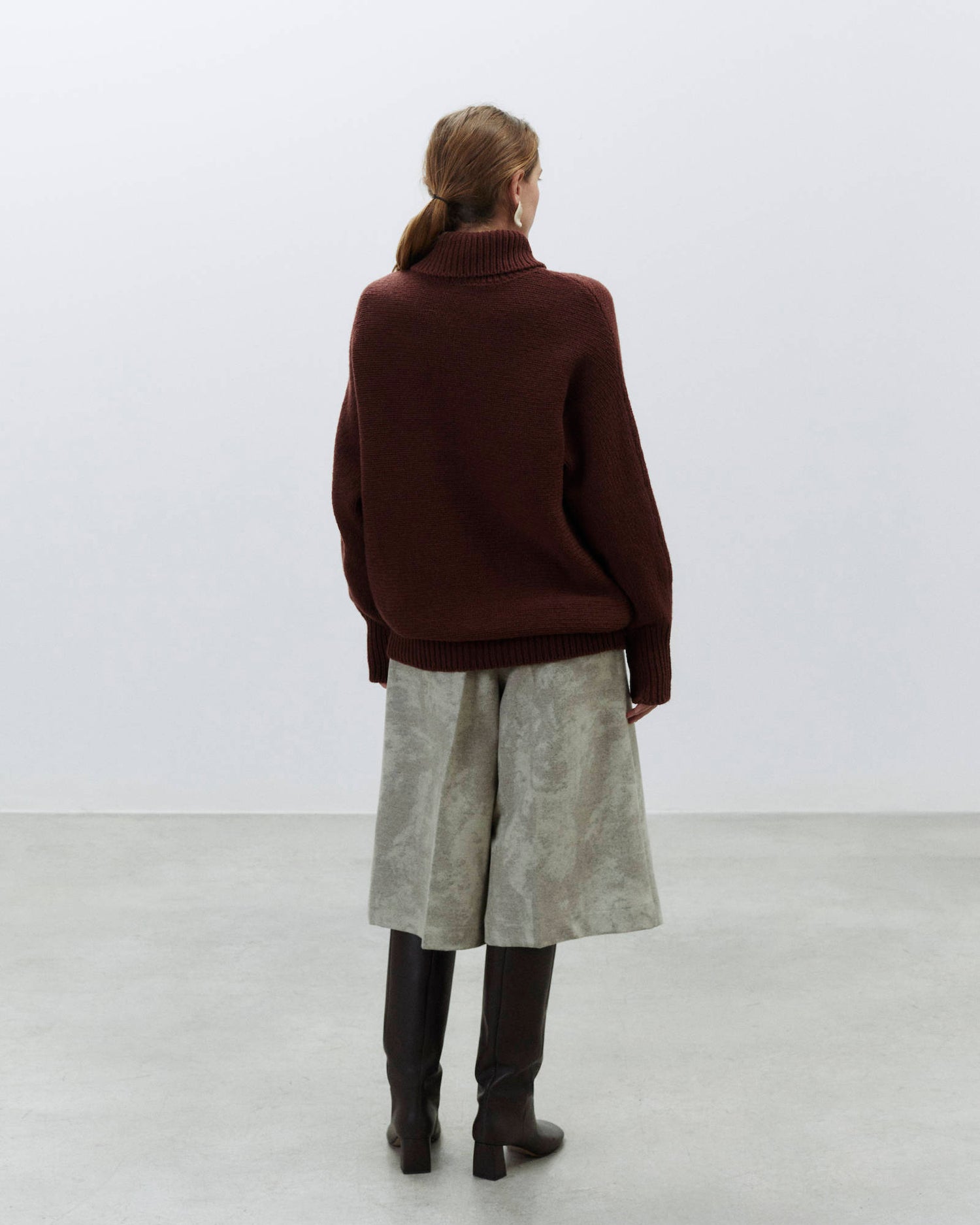 SUPER WOOL RUST SWEATER