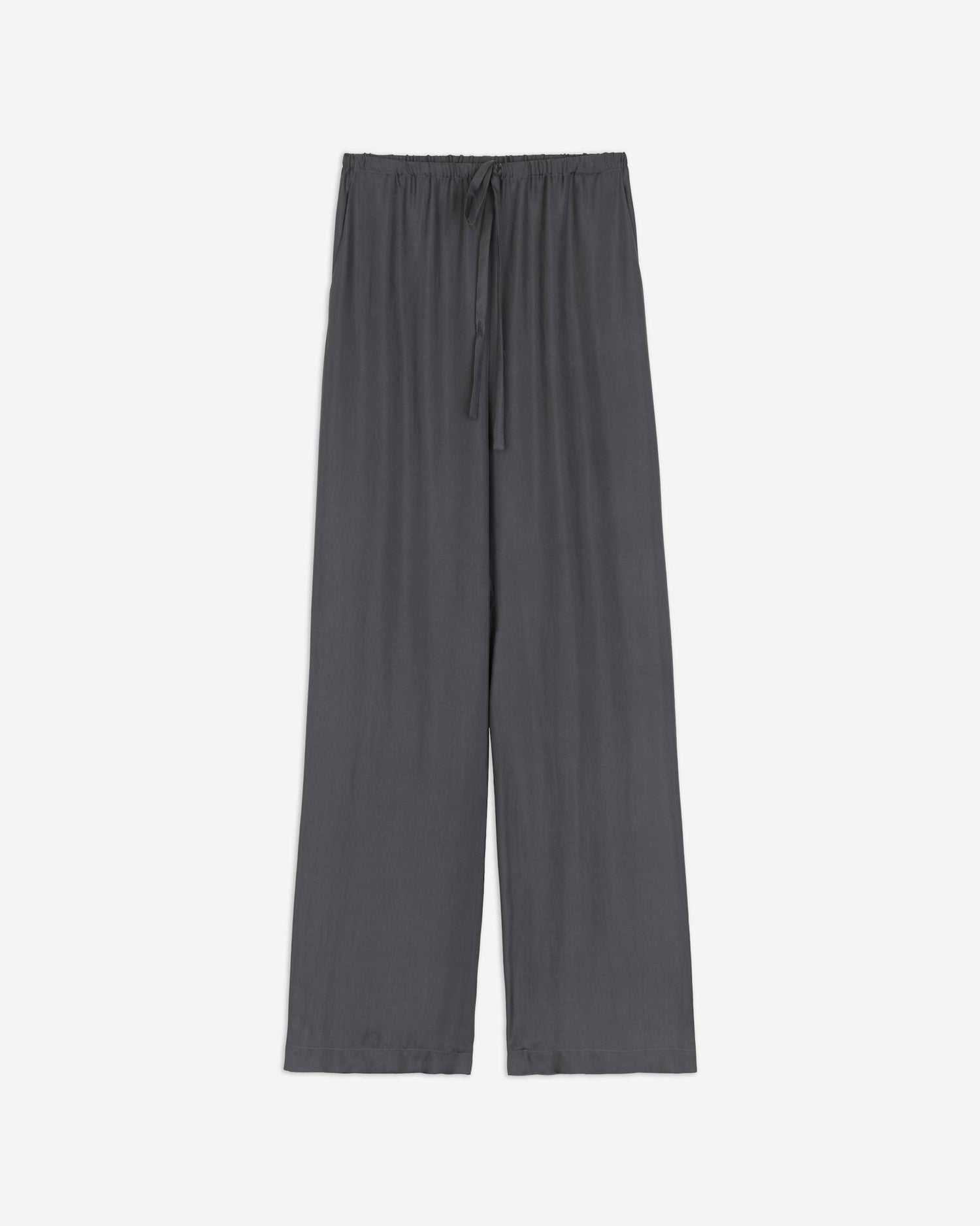 WIDE SILK TROUSERS