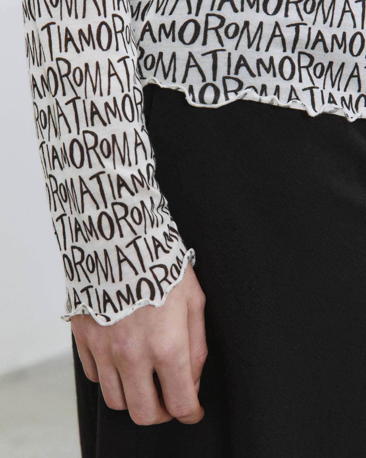 ROME MAP PRINTED JERSEY