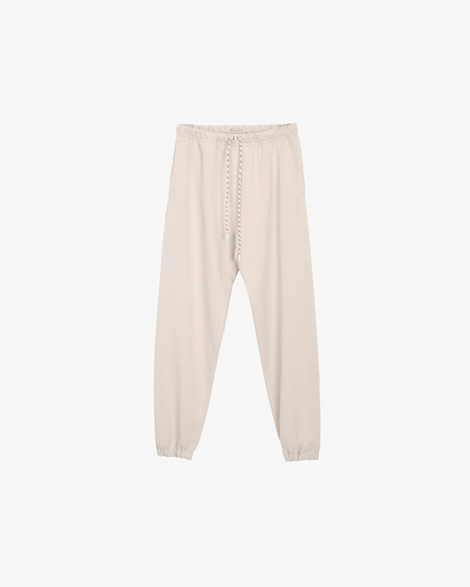JOGGERS IN SWEATSHIRT WITH EMBROIDERY Sand