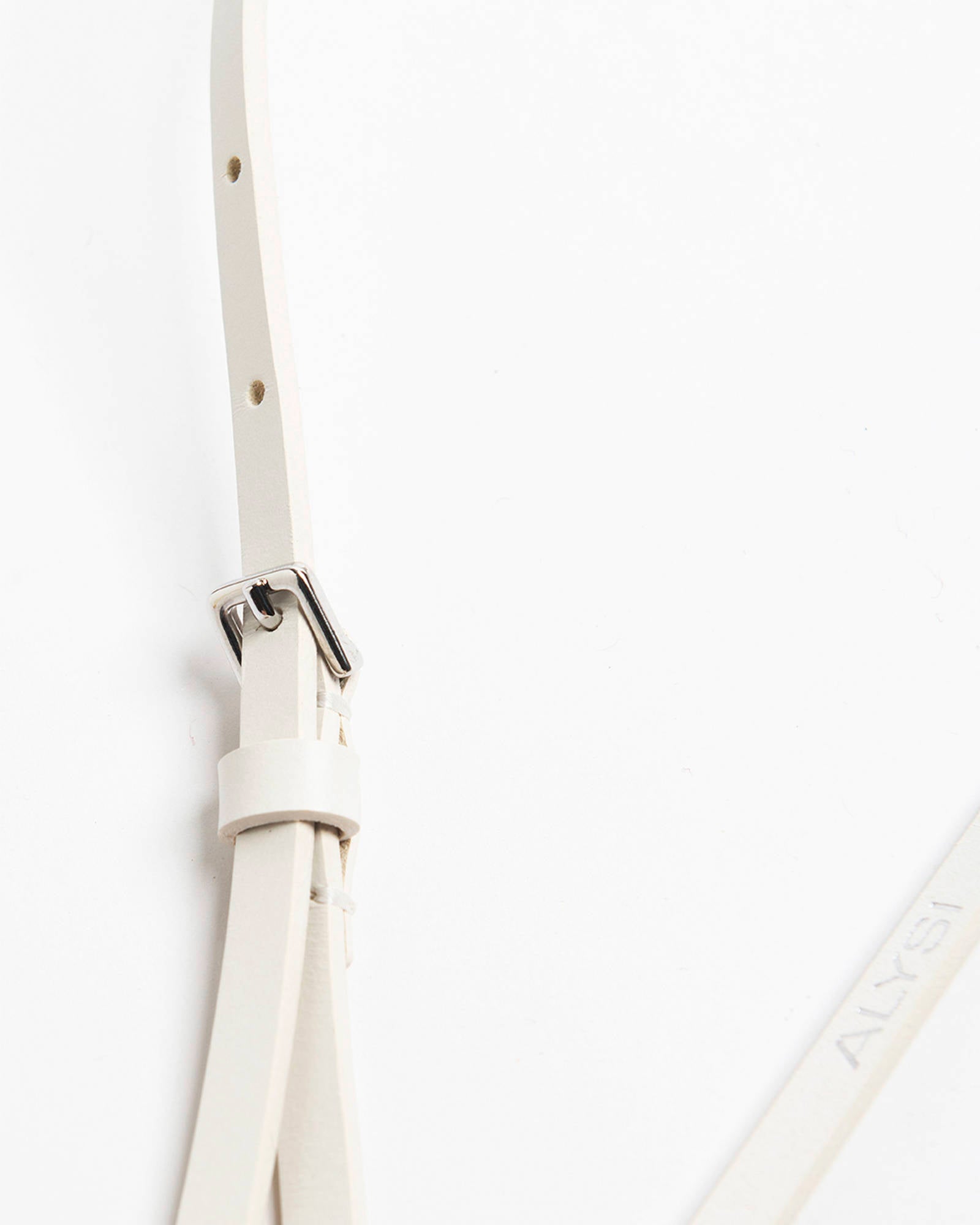 LEATHER BELT Milk