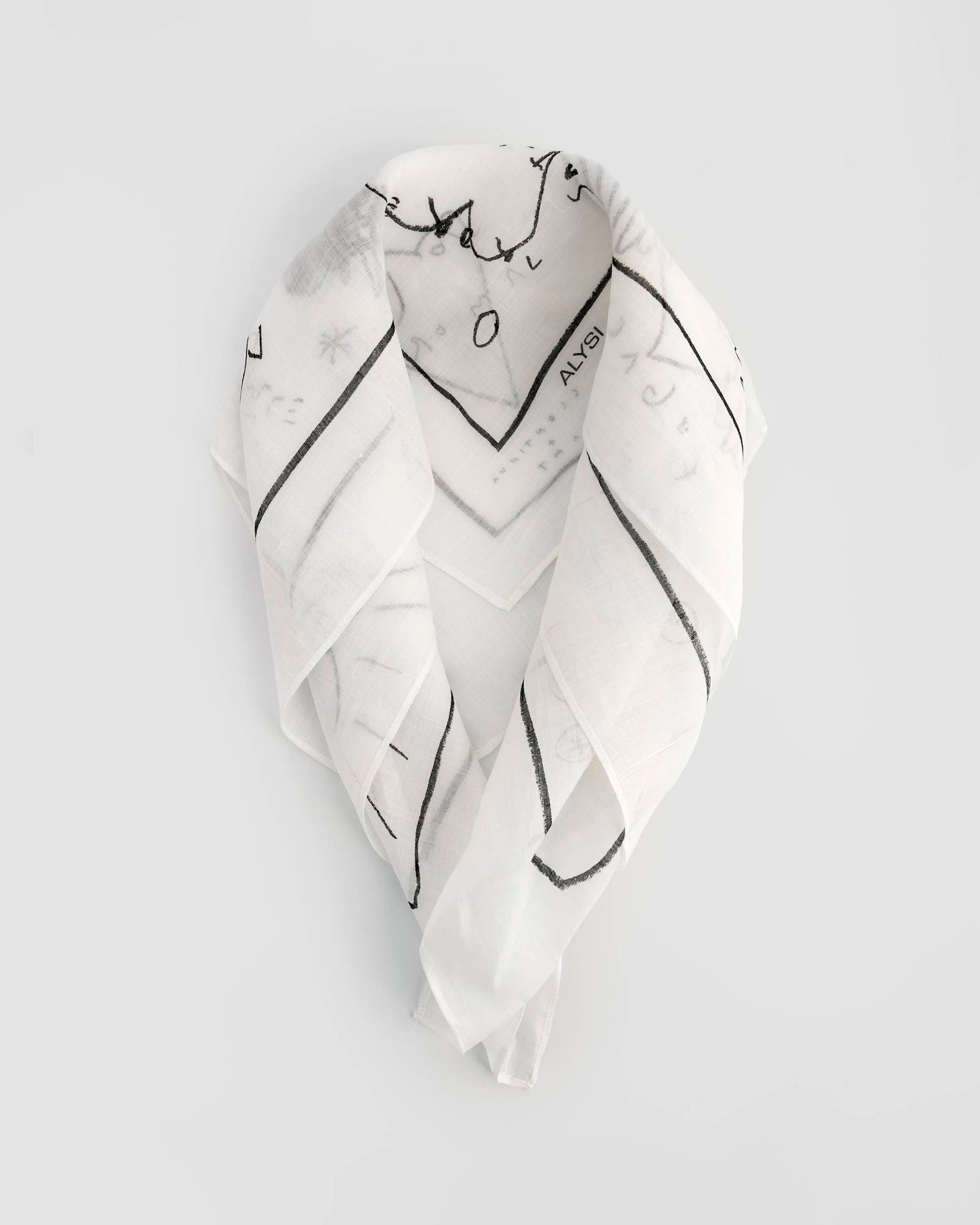 FOULARD CURIOSITY ATELIER