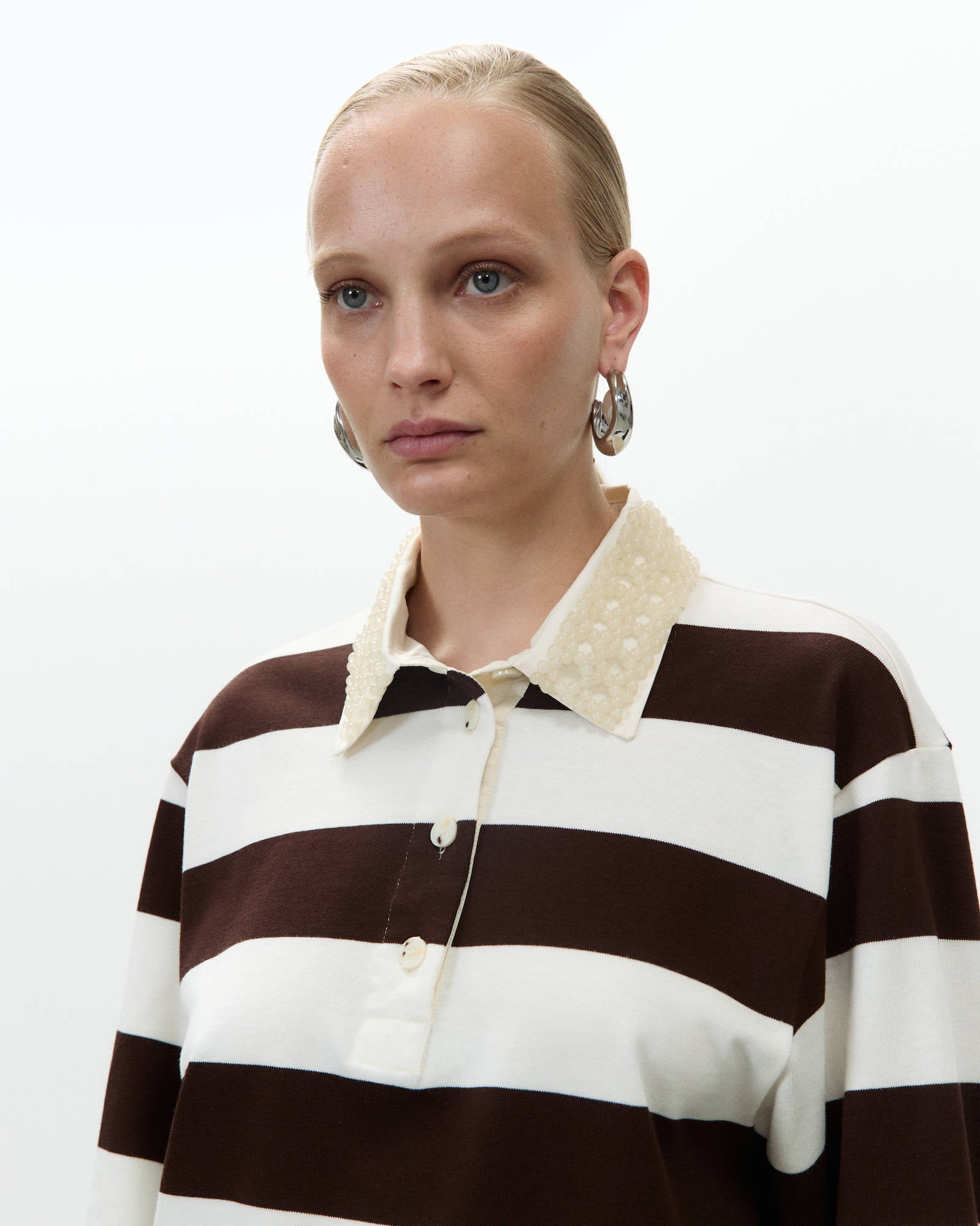 MAXI STRIPES EMBROIDERY POLO