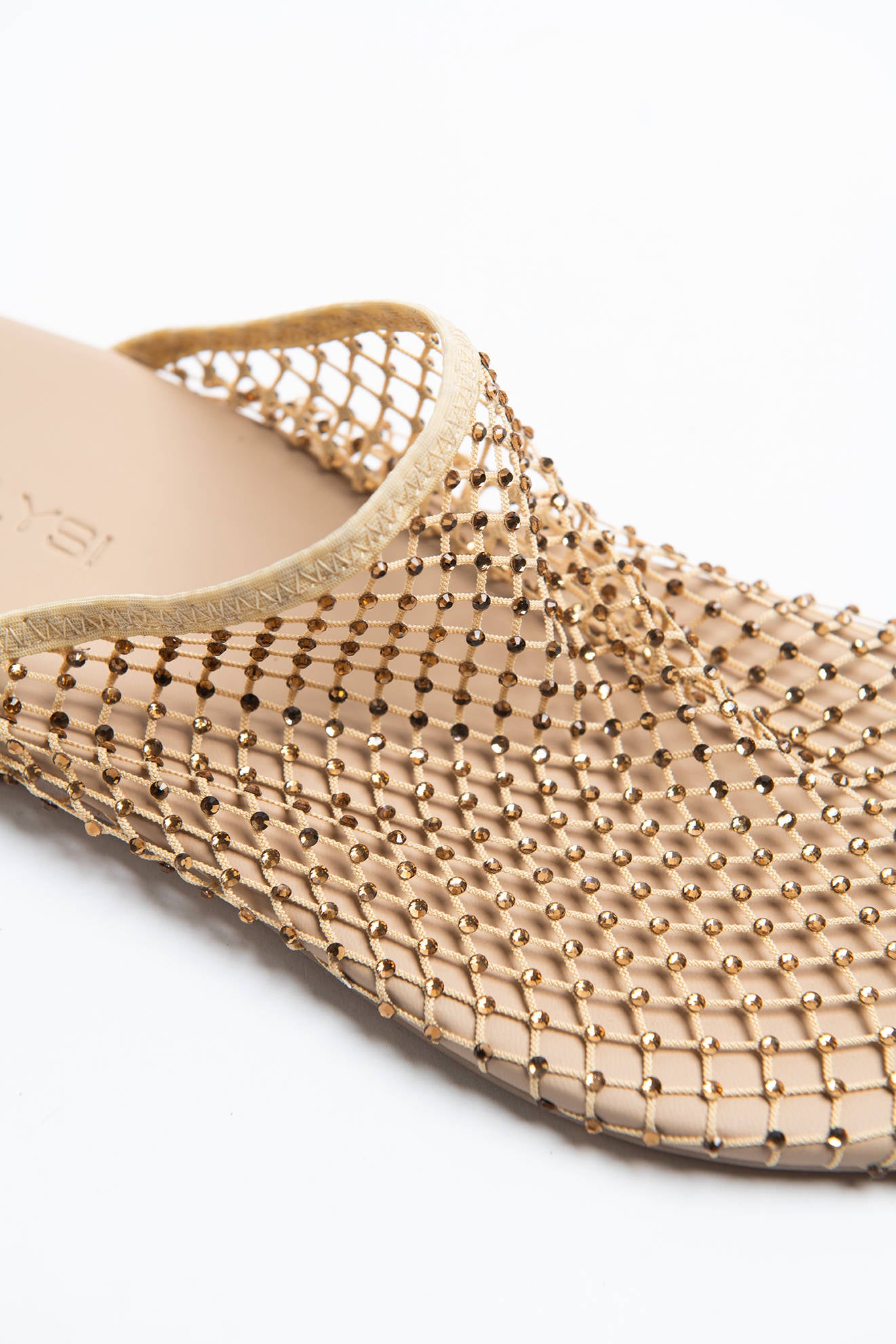 CLOG SHOES NETWORK RHINESTONE Gold