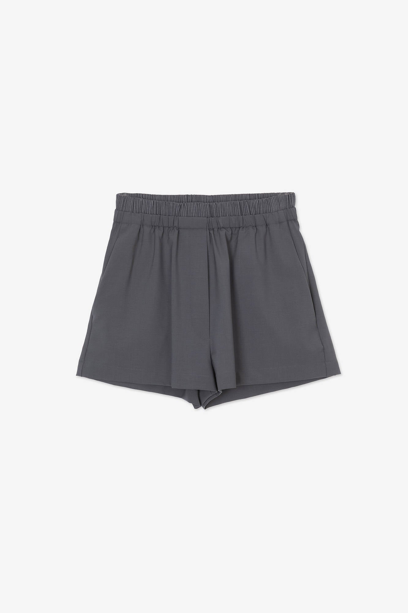 WOOL CANVAS SHORTS