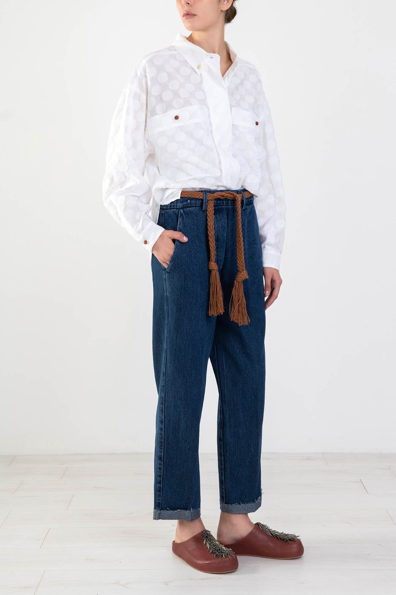 OVERALL COUPE' THREAD SHIRT