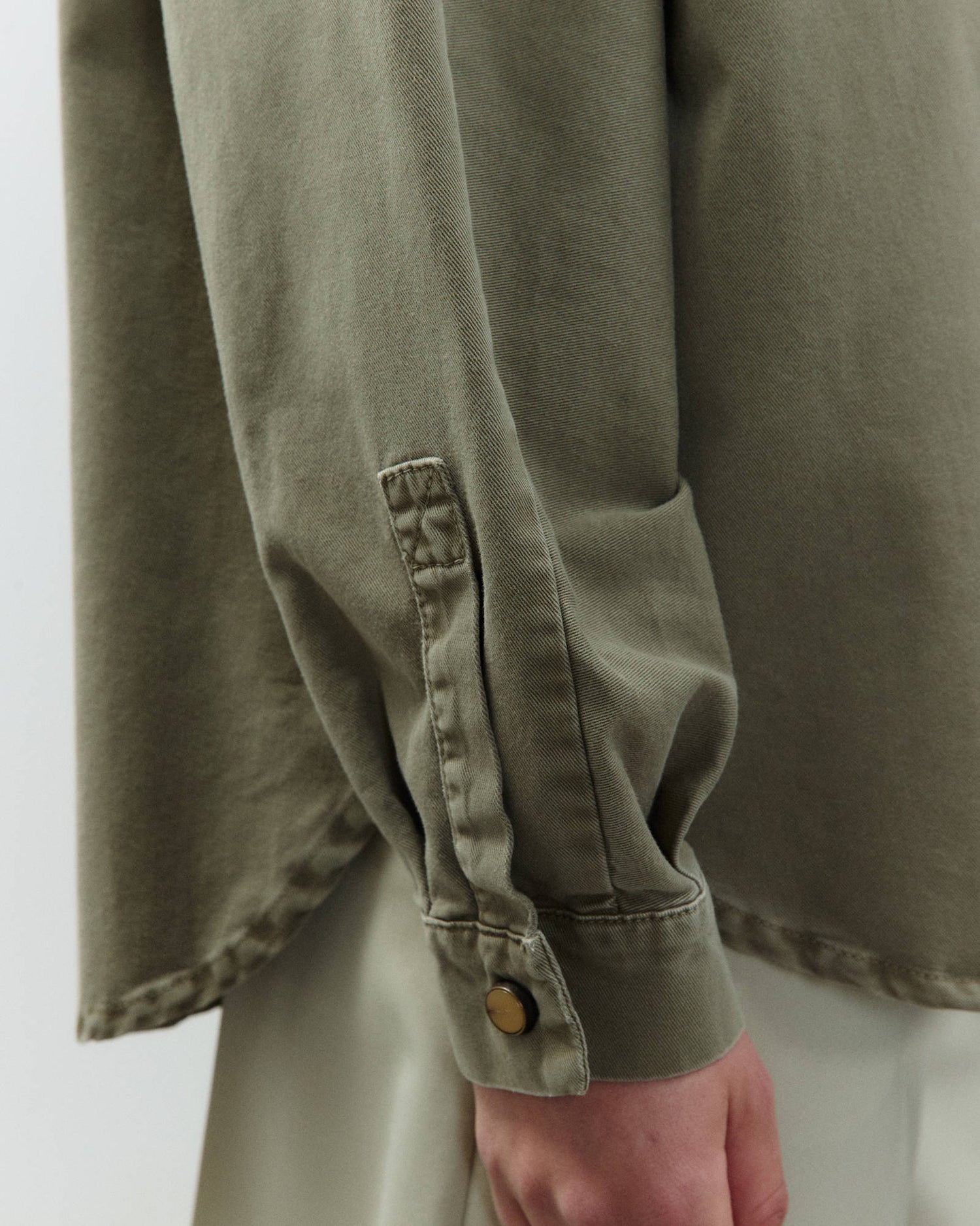 COTTON GABARDINE SHIRT