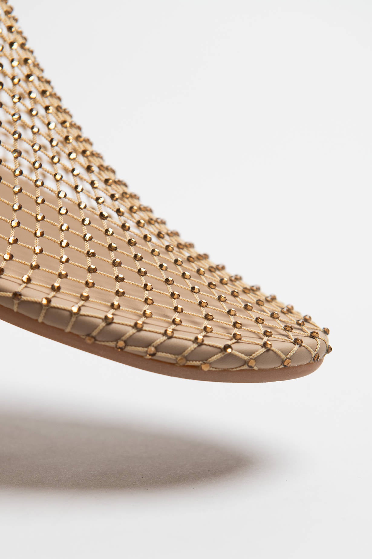 CLOG SHOES NETWORK RHINESTONE Gold
