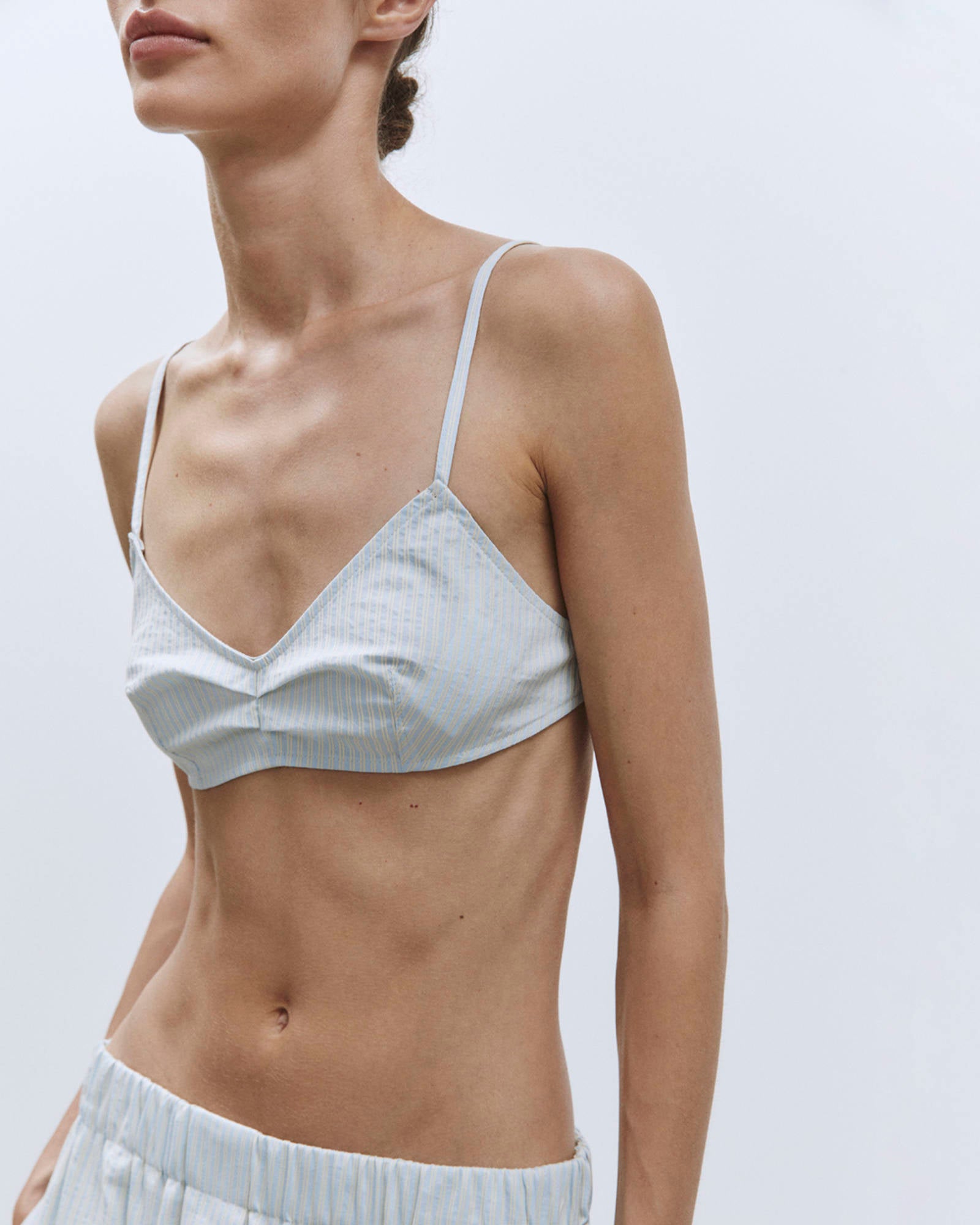 BRA PINSTRIPES Blue